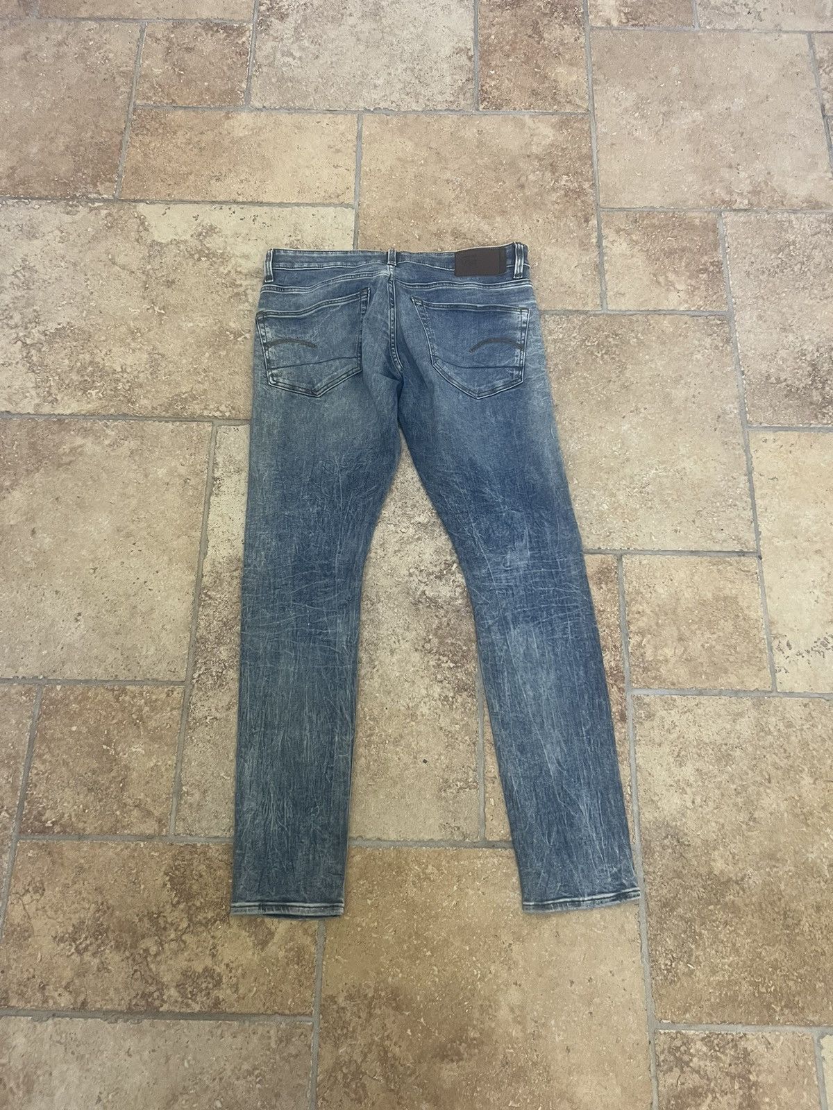 G-Star G-Star Raw Denim Blue Jeans Size US 34 / EU 50 - 2 Thumbnail