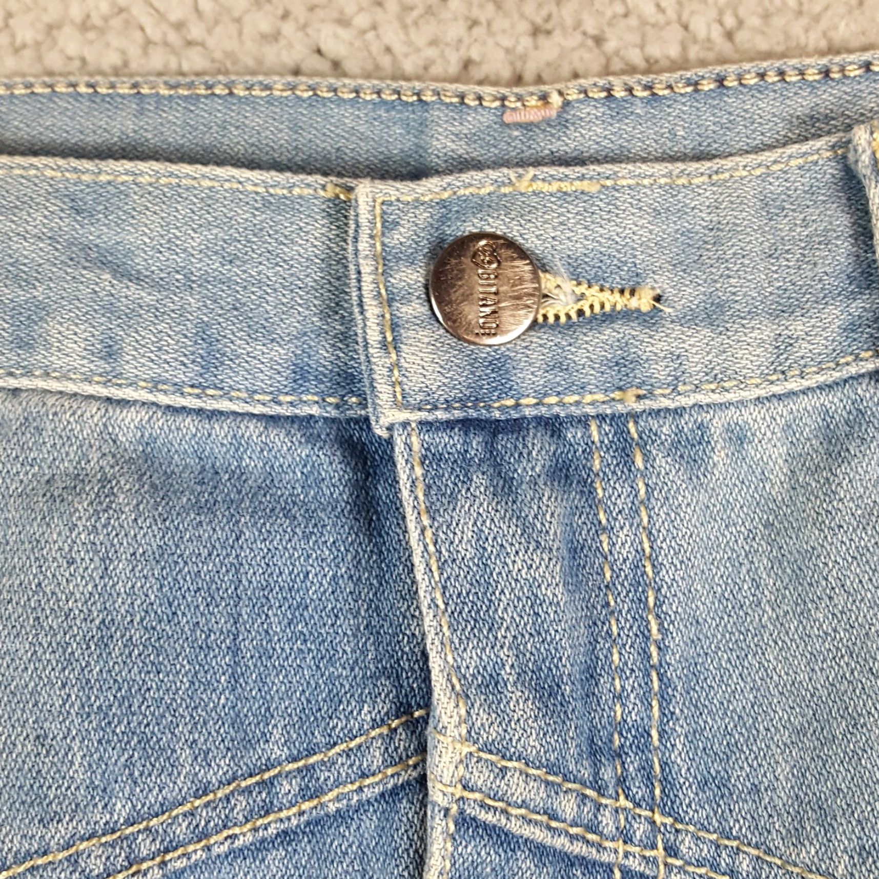 Vintage VINTAGE Gitano Jeans Shirt? Size 34" / US 12 / IT 48 - 3 Thumbnail