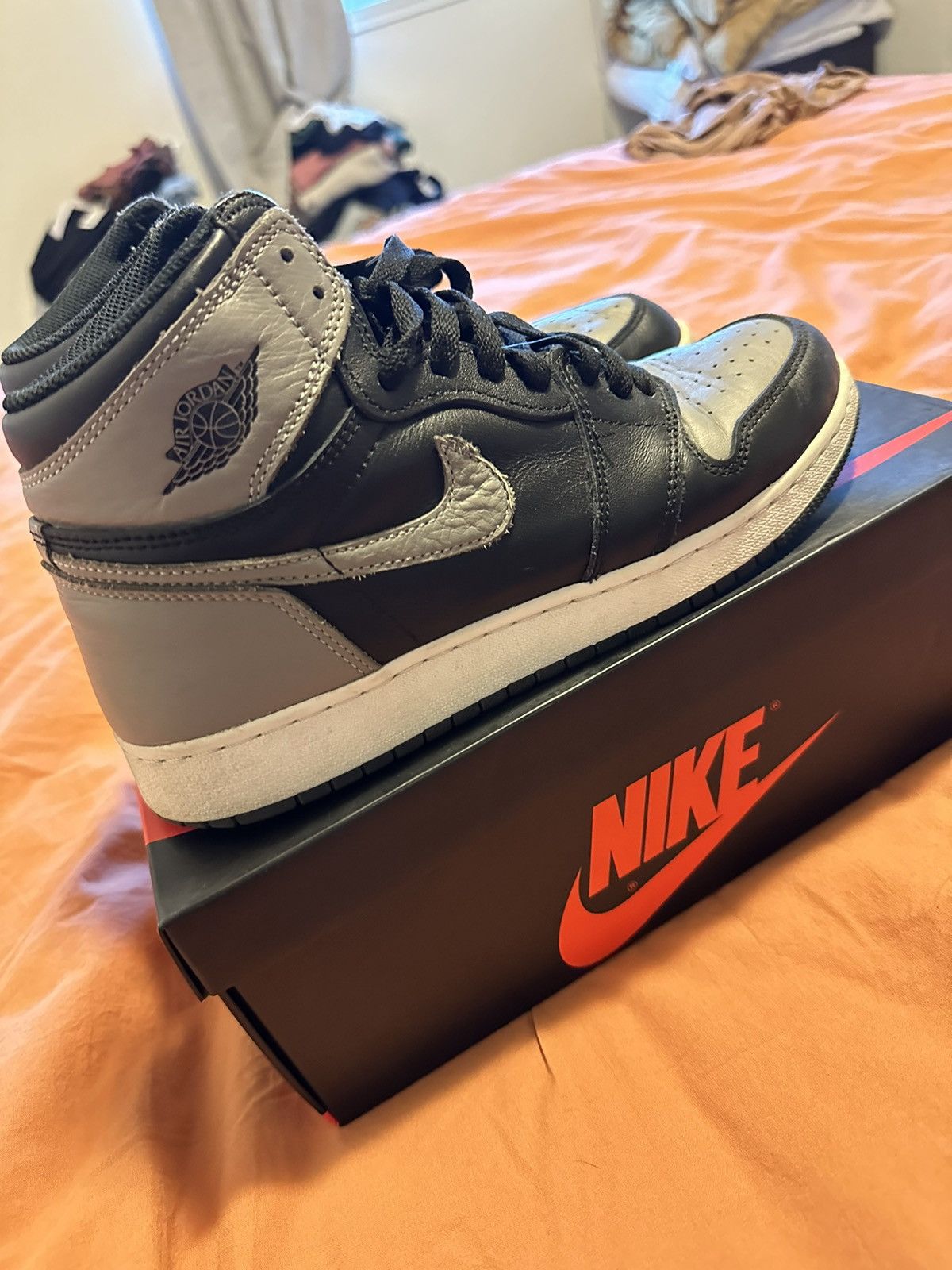 Nike × Vintage Air Jordan 1 Shadow Size US 7 / EU 40 - 2 Thumbnail
