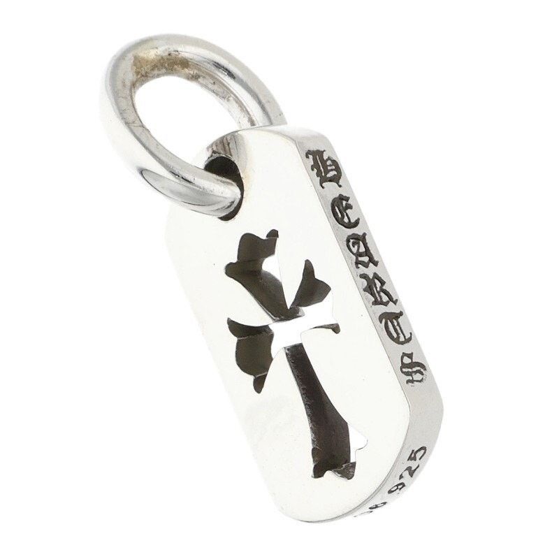 Chrome Hearts Chrome Hearts Cross Dog Tag Silver Necklace Size ONE SIZE - 5 Thumbnail