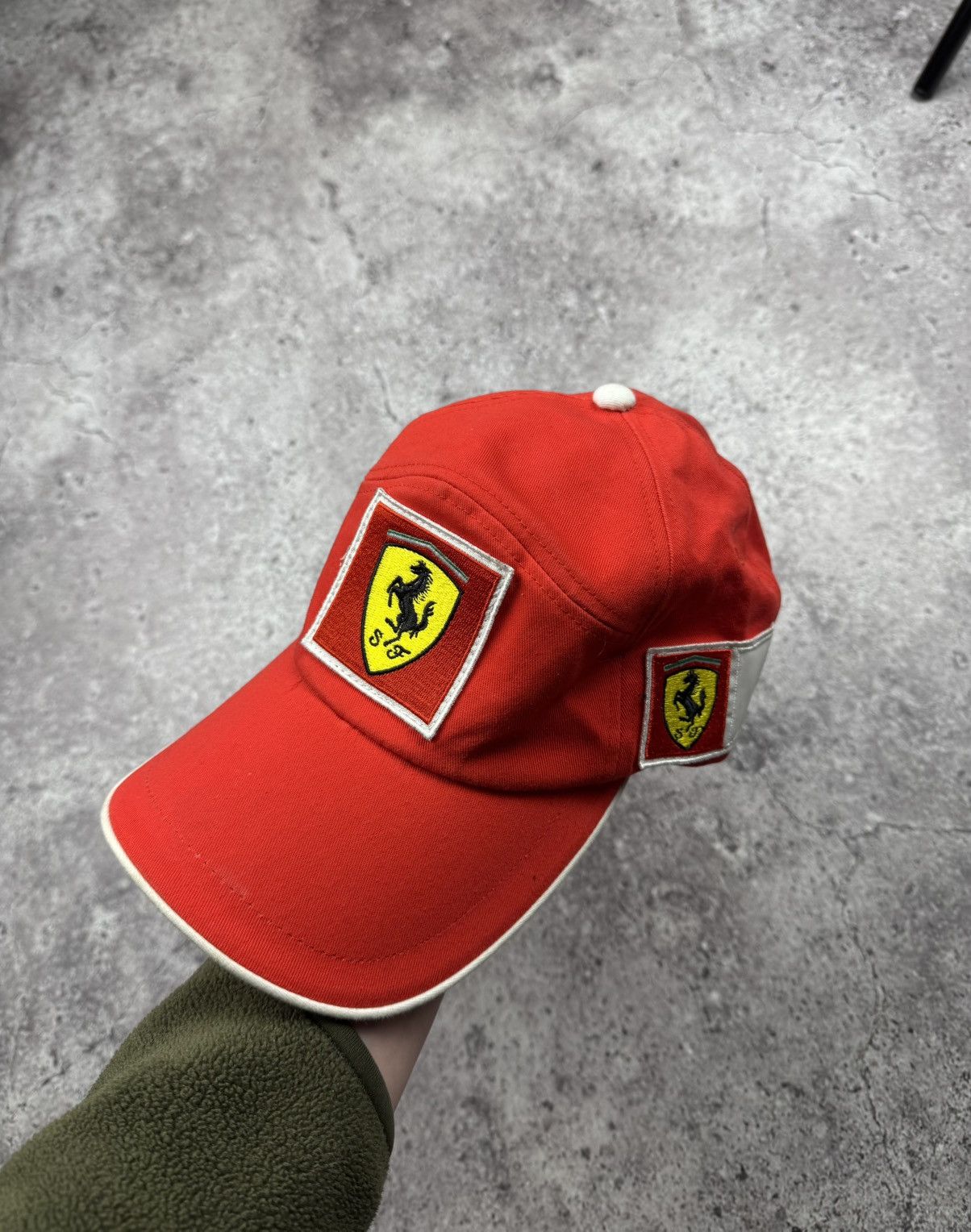 Ferrari Vintage F-1 Ferarri Y2K Schumacher Racing Cap Os Japanesse Size ONE SIZE - 1 Thumbnail
