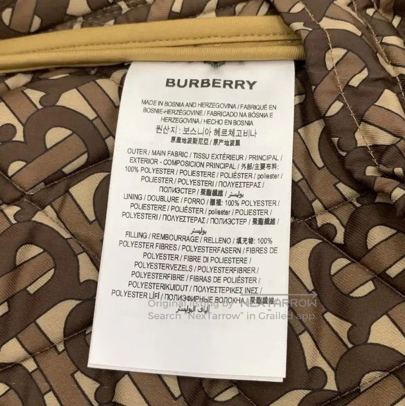 Burberry Burberry Quilted Brown Women's Jacket. Size XS / US 0-2 / IT 36-38 - 7 Thumbnail