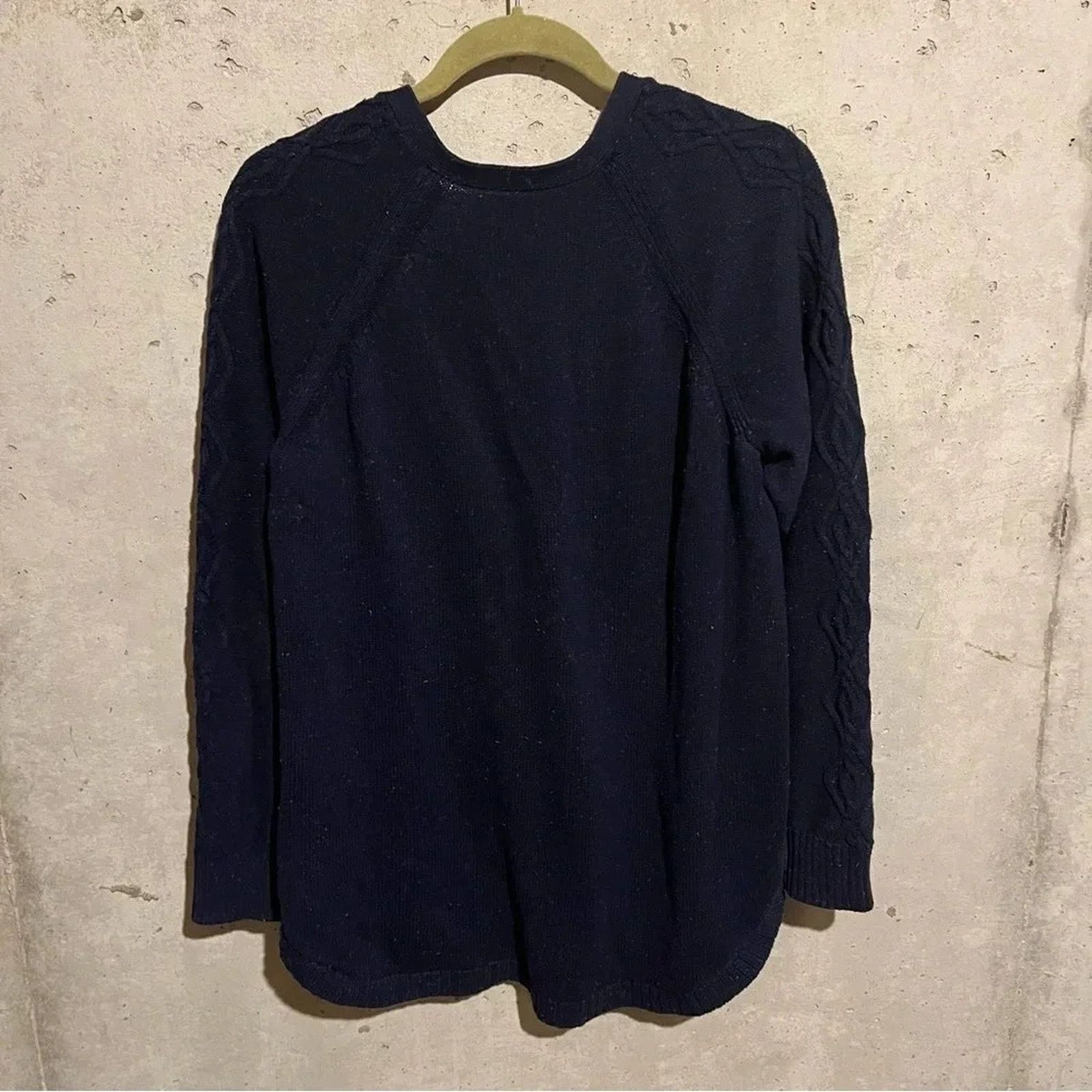Sonoma Women's Sonoma Pullover Sweater - Size XL - Navy Blue Size XL / US 12-14 / IT 48-50 - 3 Thumbnail
