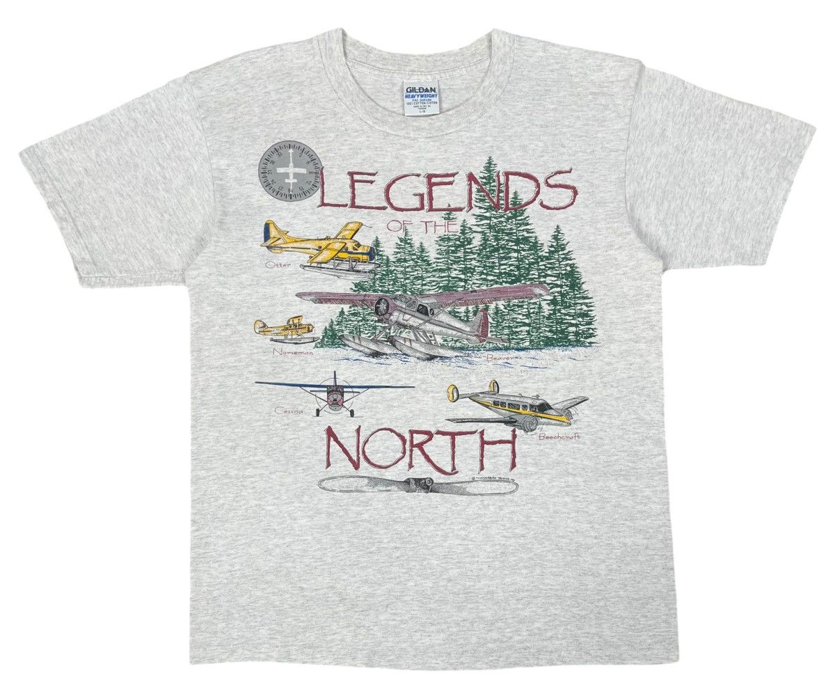 Vintage 90s Vintage Thunderbird Legends Of The North tee | Grailed