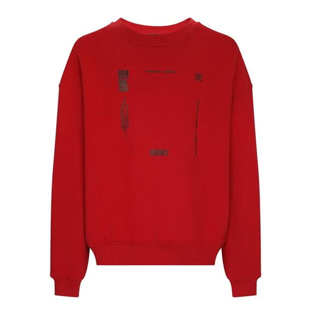 image of Dolce Gabbana O1G2R1Mq0324 Sweatshirts In Rosso & Red in Rosso/Red, Men's (Size Medium)