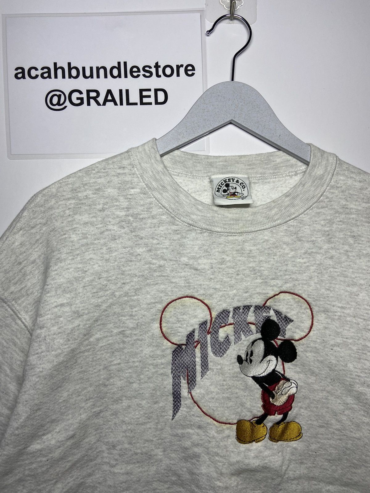 Disney × Mickey & Co. × Vintage MICKEY MOUSE VINTAGE BY GENUS CINCINNATI .CO SWEATSHIRT Size US M / EU 48-50 / 2 - 2 Thumbnail