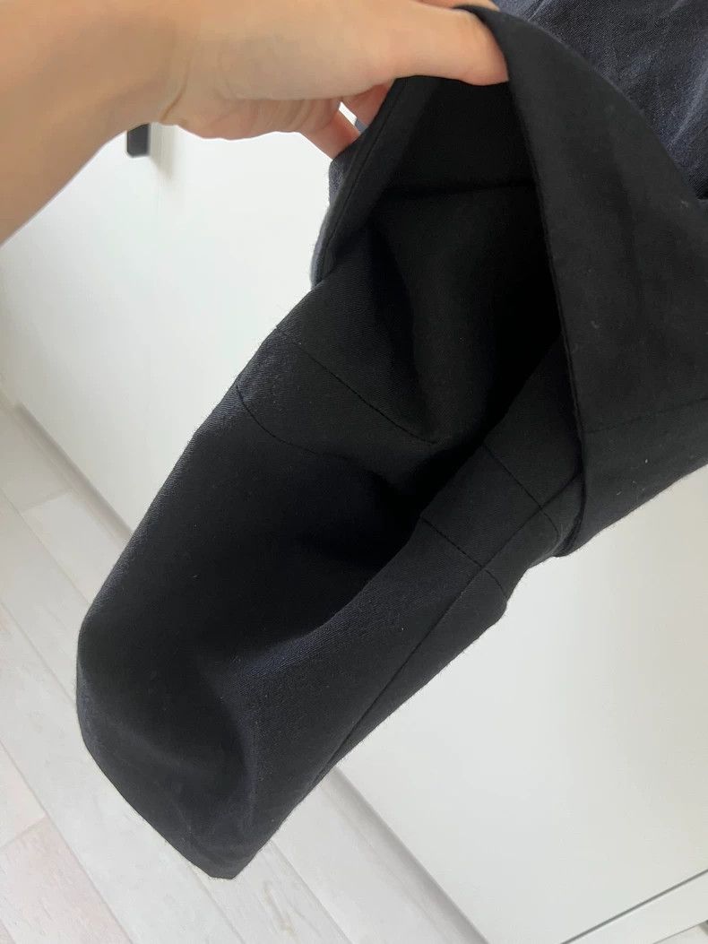 Song For The Mute Song For The Mute black pleated full wool casual pants Size US 28 / EU 44 - 4 Thumbnail