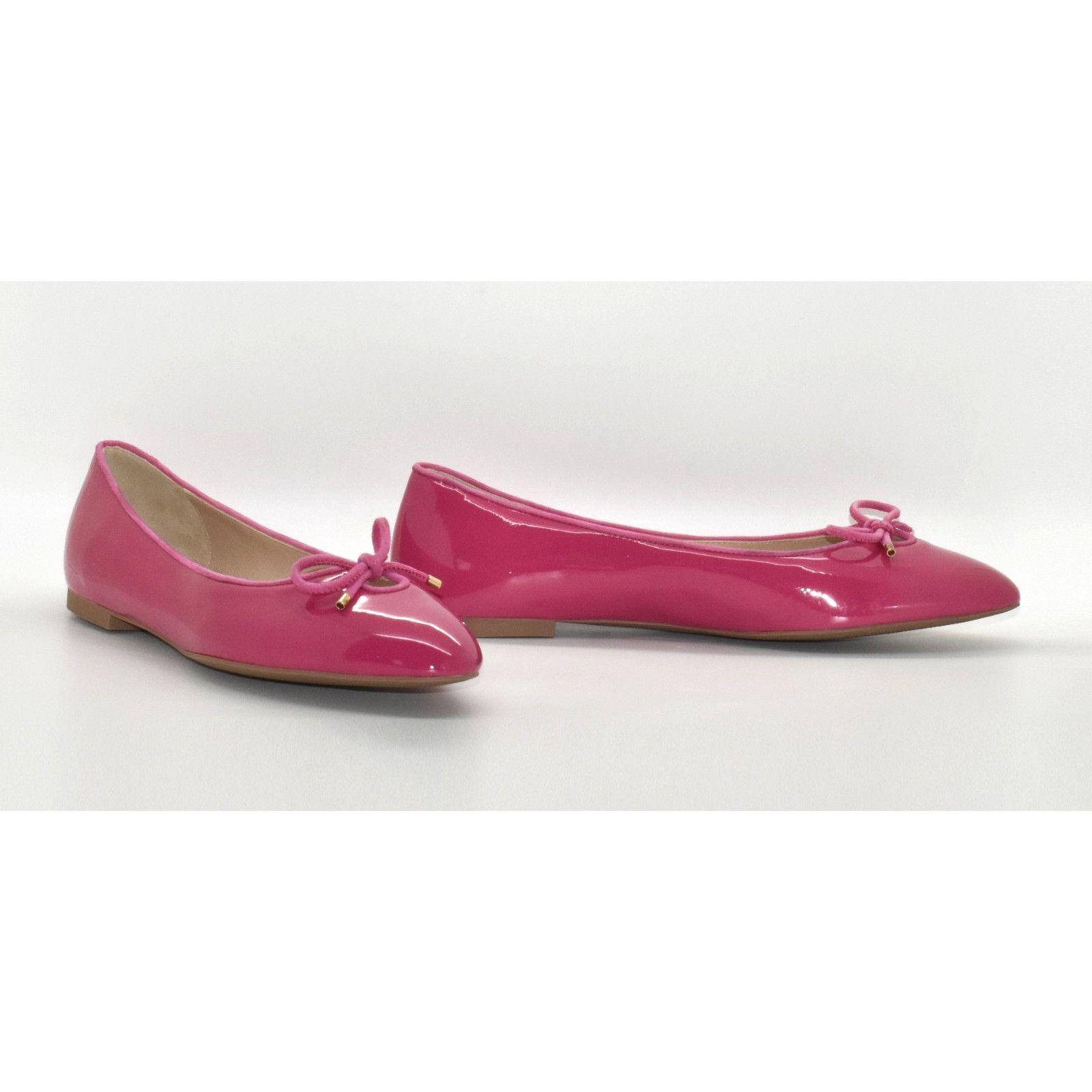 Stuart Weitzman NEW STUART WEITZMAN Patent Leather Gabby Ballet Shoes Sz 9.5 Size US 9.5 / IT 39.5 - 2 Thumbnail