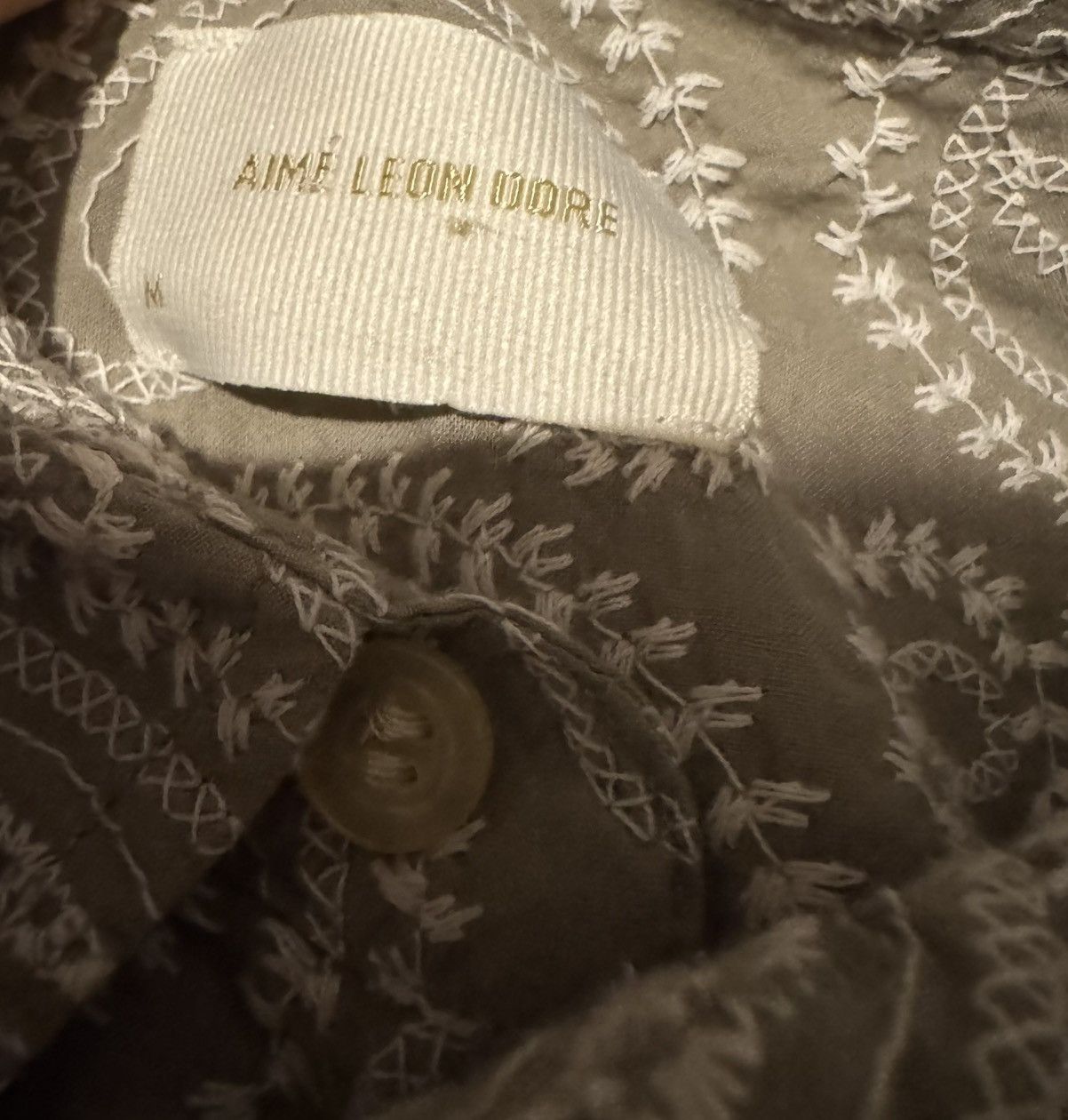 Aime Leon Dore Aime Leon Dore Paisley Shirt Size US M / EU 48-50 / 2 - 3 Thumbnail