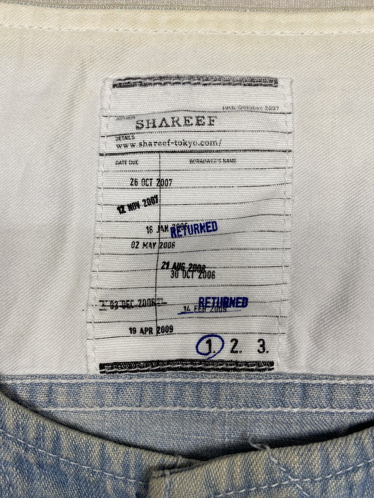 SHAREEF 2006 Shareef - Excella Zip Denim Jacket Size US M / EU 48-50 / 2 - 12 Thumbnail