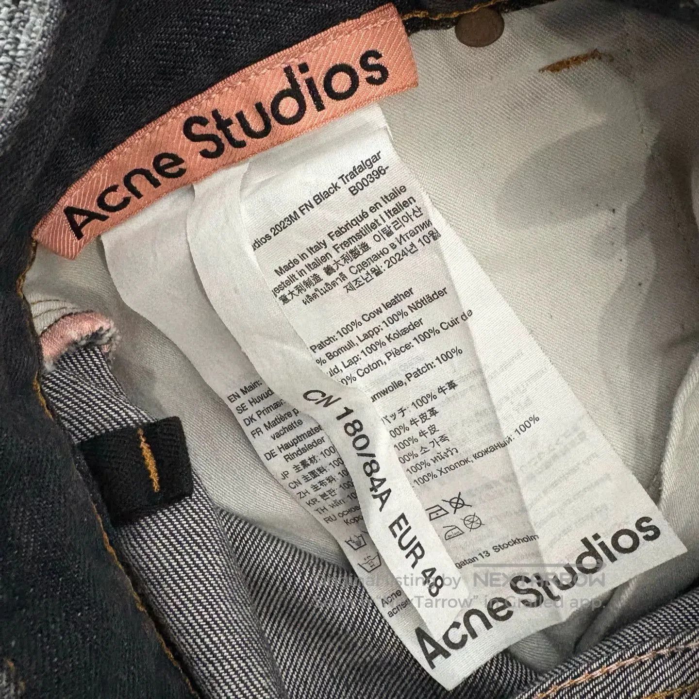 Acne Studios Acne Studios Super Baggy Denim Jeans. Size US 34 / EU 50 - 3 Thumbnail