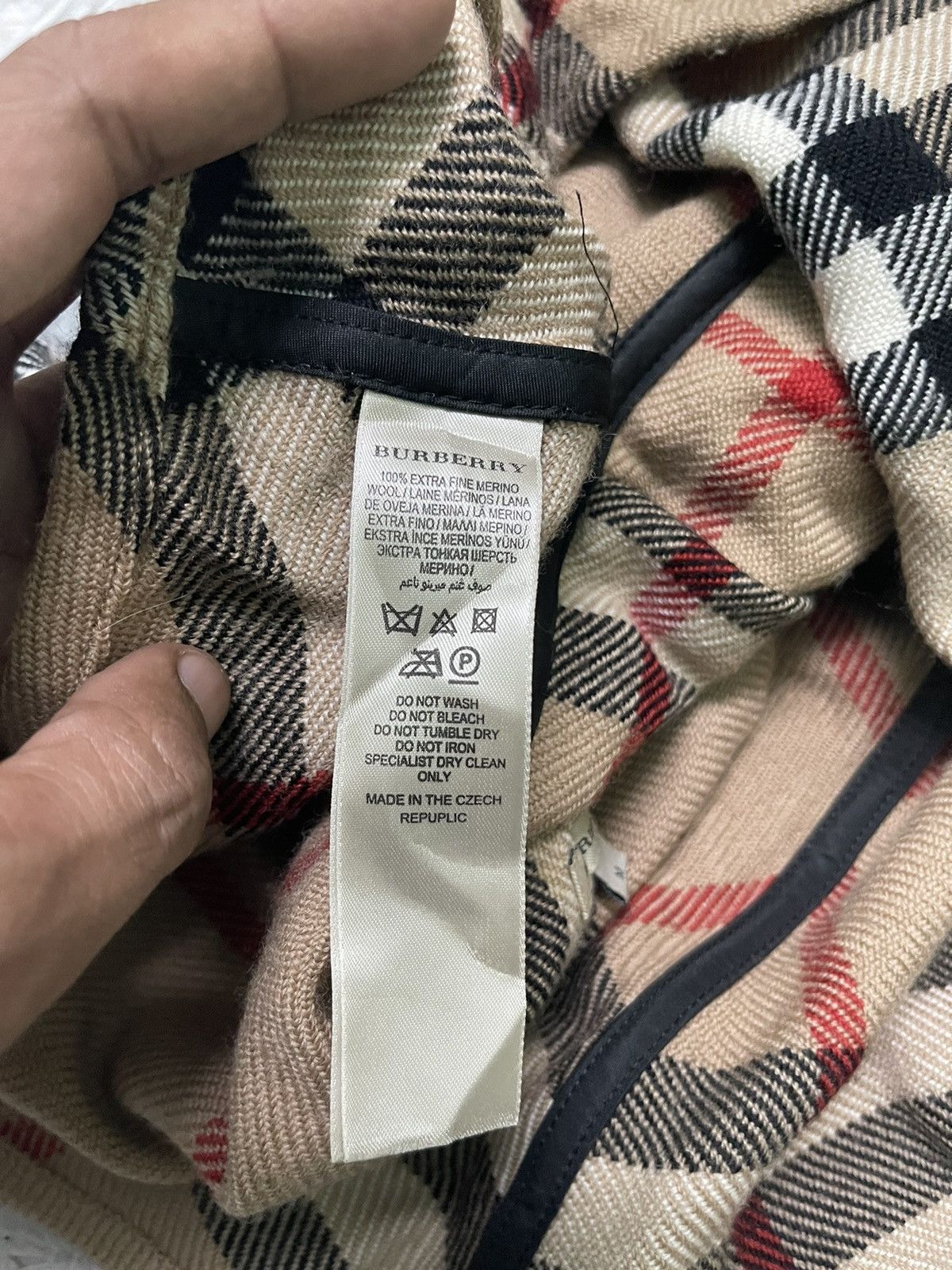 Burberry 🔥RARE🔥BURBERRY NOVACHECK WOOL MINI DRESS Size M / US 6-8 / IT 42-44 - 9 Thumbnail