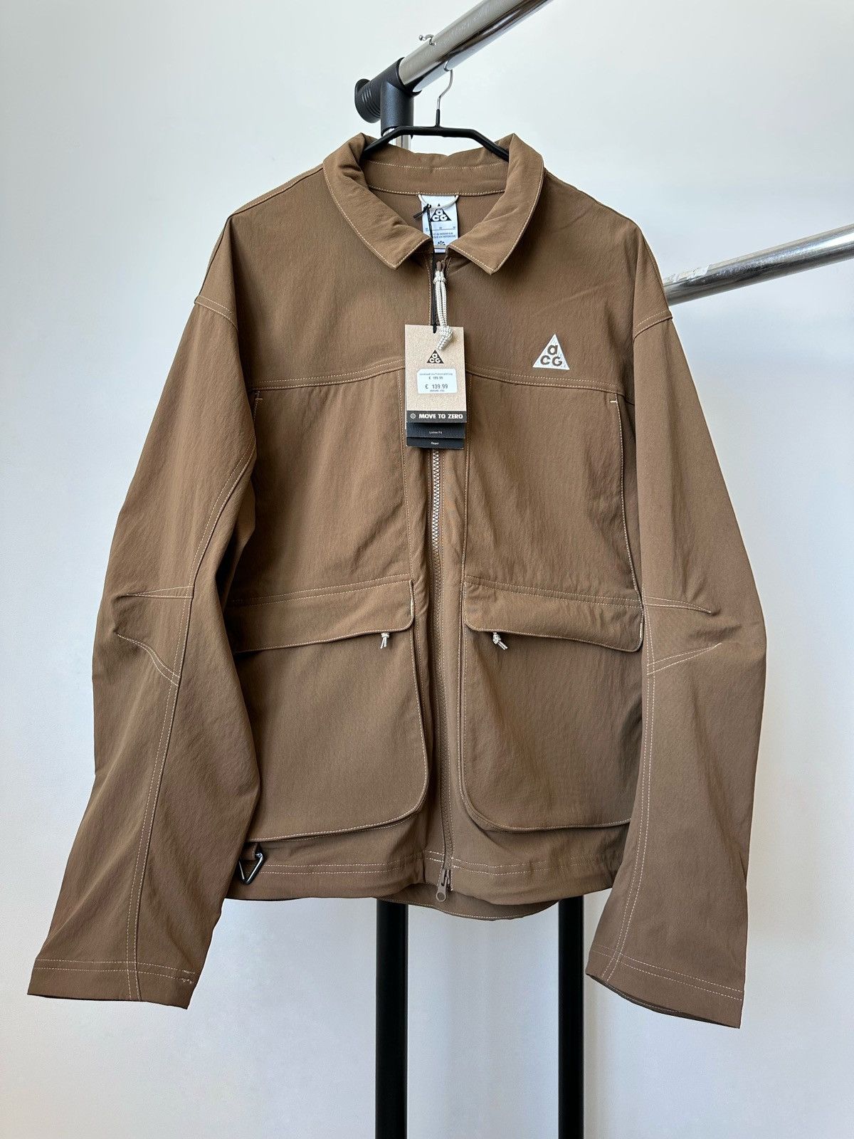 Nike ACG Nike ACG Smith Summit Cargo Pocket Tech Jacket Gorpcore Y2K Size US M / EU 48-50 / 2 - 5 Thumbnail