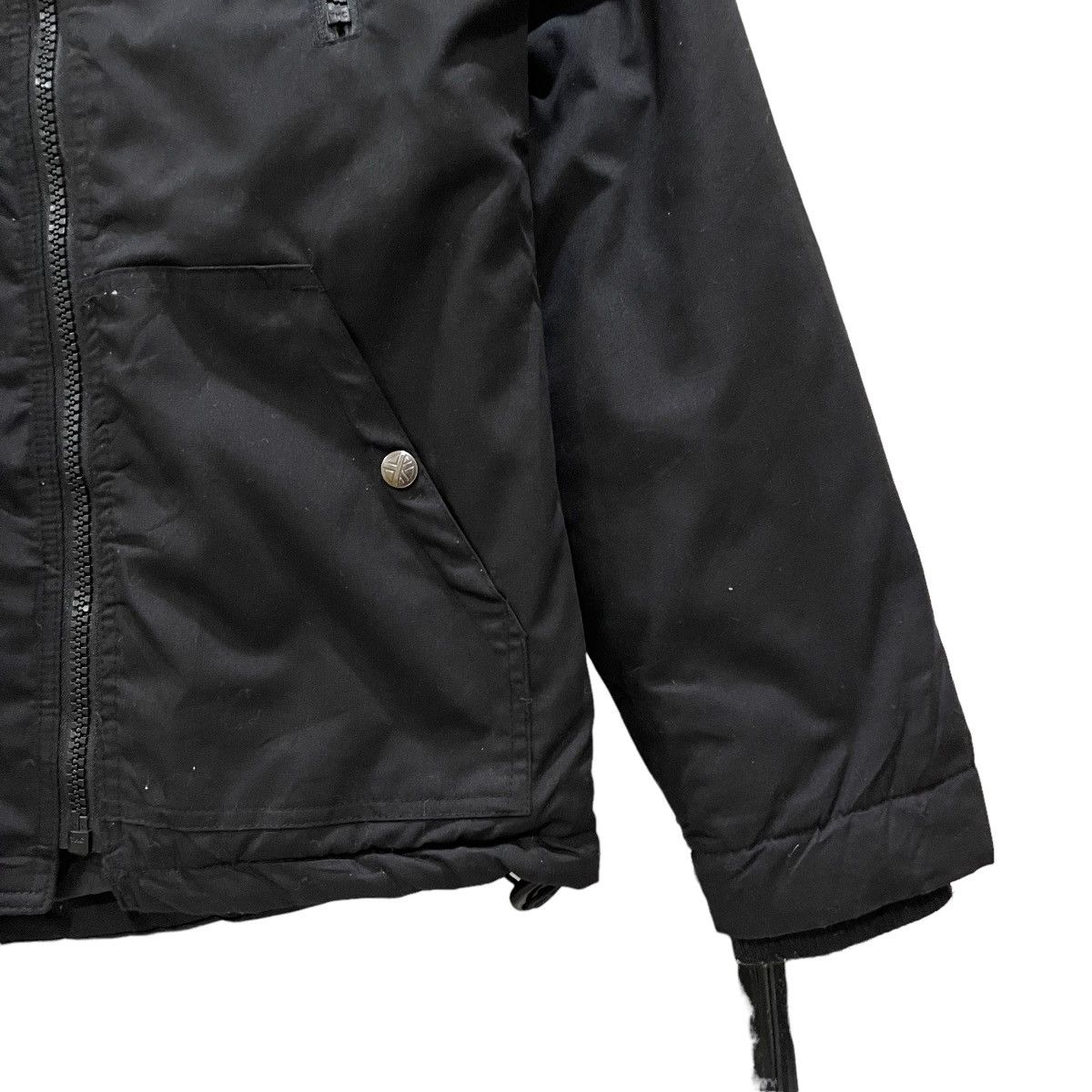 Hiroko Koshino Homme × Japanese Brand Hiroko Koshino Works London Bomber Zipper Hoodie Jacket Size US M / EU 48-50 / 2 - 6 Thumbnail