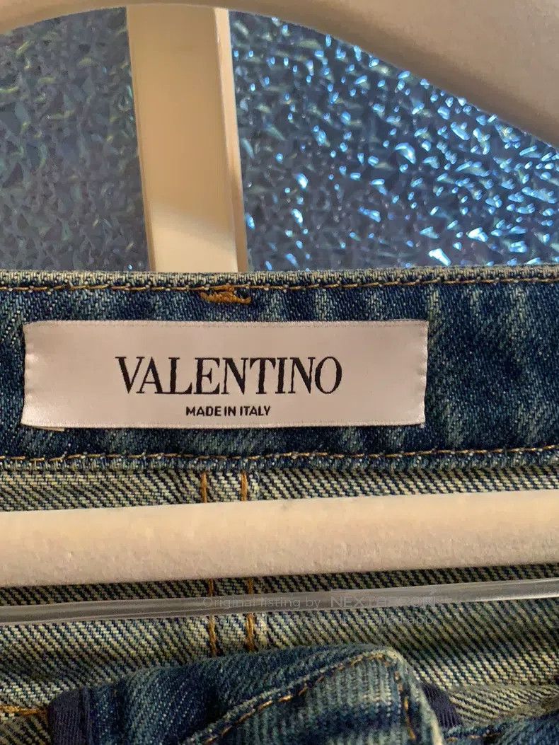 Valentino Valentino Denim skirt Size S / US 4 / IT 40 - 8 Thumbnail