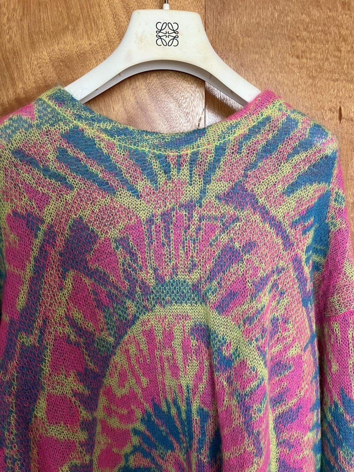 Loewe Paula's Ibiza Tie-Dye Jacquard Sweater Size US S / EU 44-46 / 1 - 2 Thumbnail