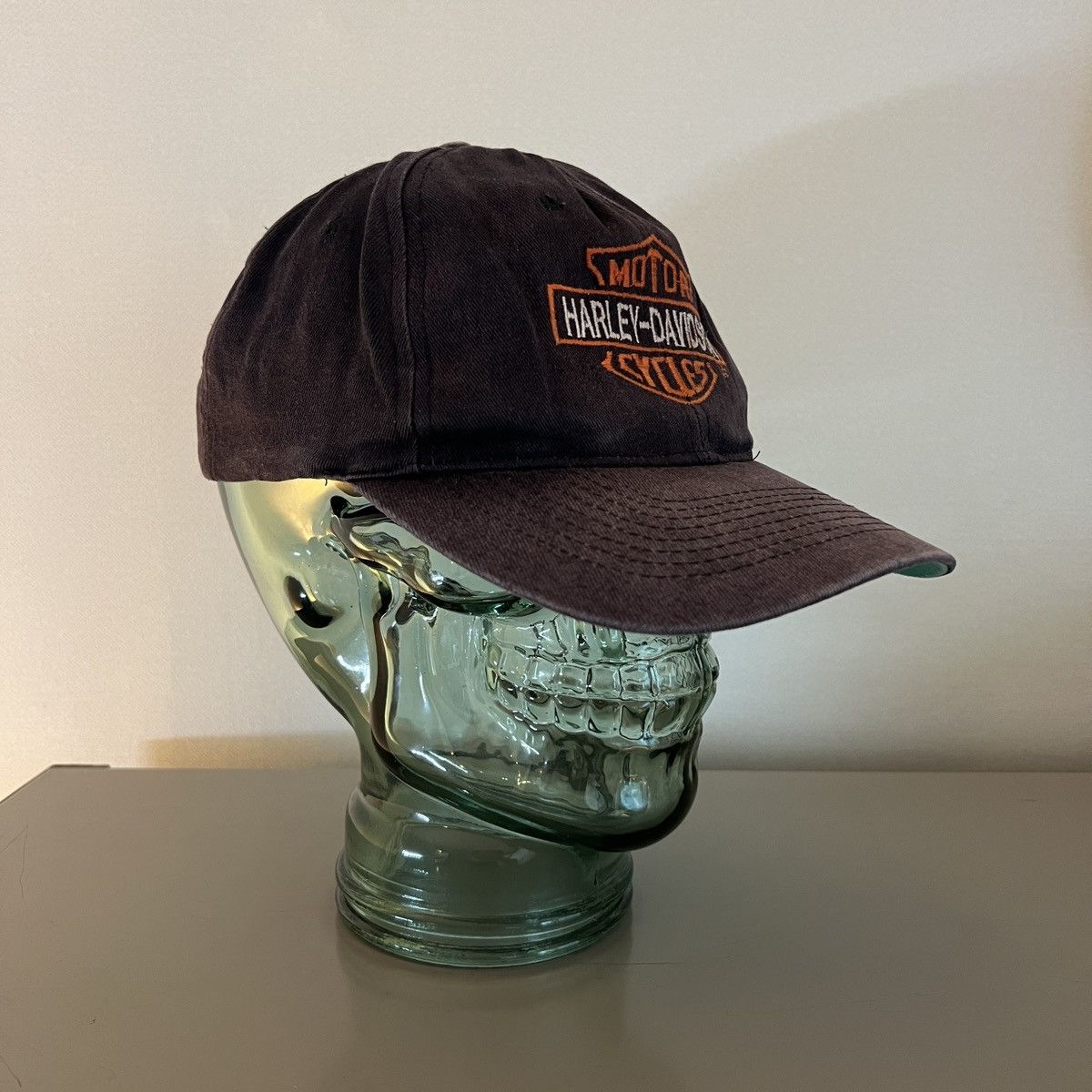 Harley Davidson Vintage 90s Harley Davidson Cap Size ONE SIZE - 11 Thumbnail