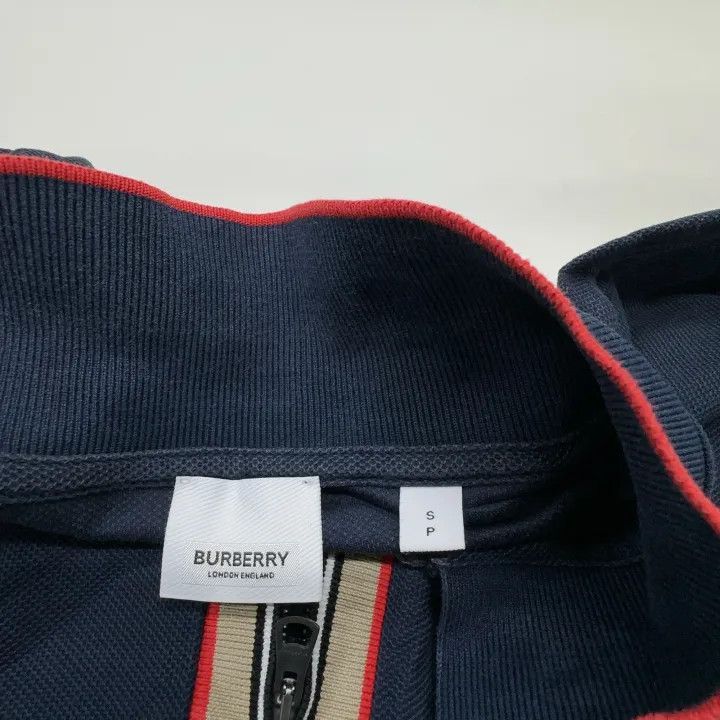 Burberry Burberry Burberry Navy Striped Short Sleeve Polo Shirt-250 Size US S / EU 44-46 / 1 - 4 Thumbnail