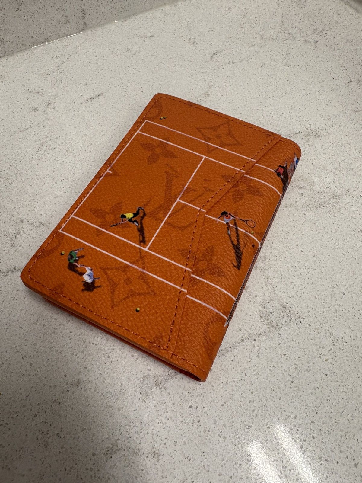 Louis Vuitton SS25 Orange Tennis Pocket Organizer Size ONE SIZE - 5 Thumbnail