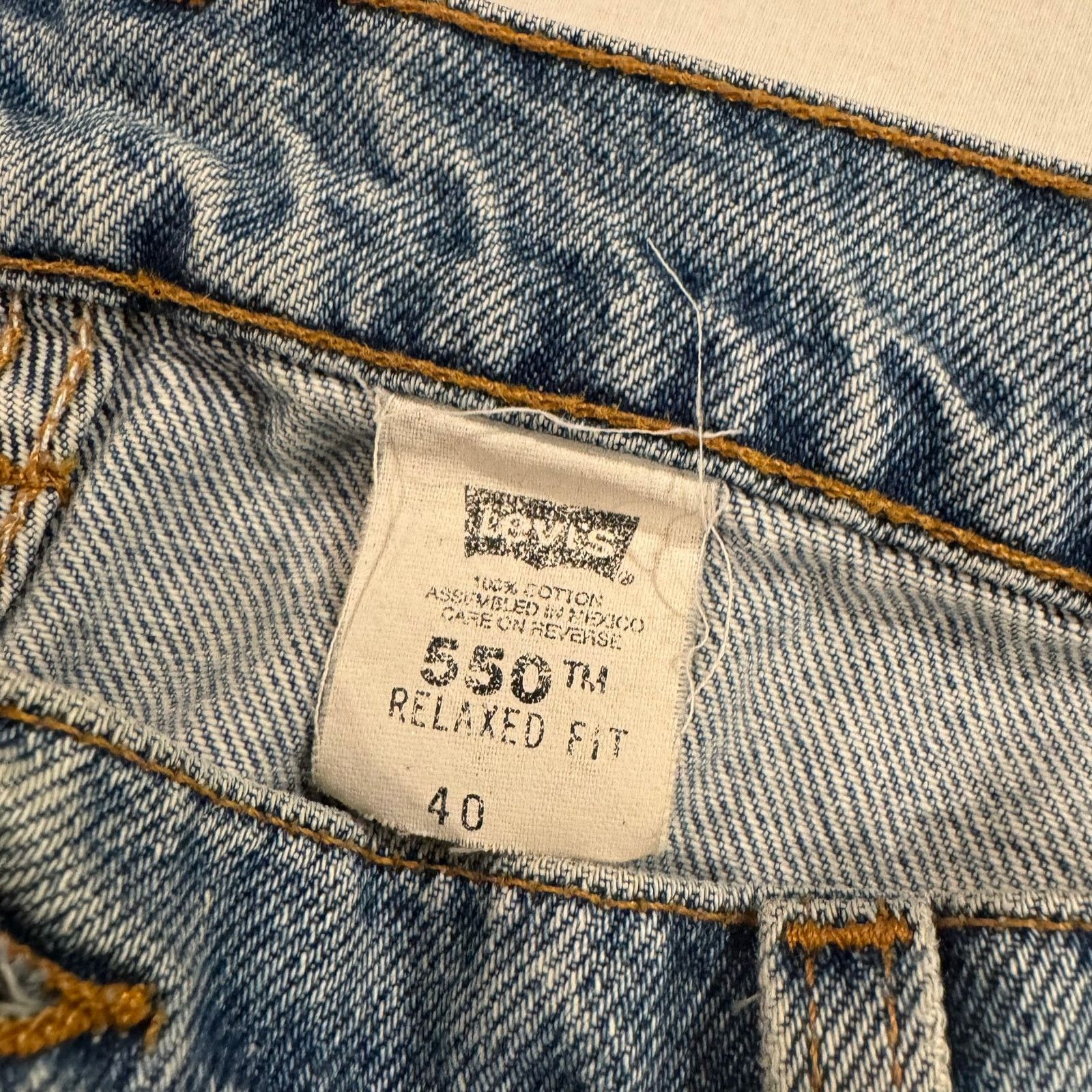 Levi's Vintage Levi's 550 Jean Shorts Size US 40 / EU 56 - 5 Thumbnail