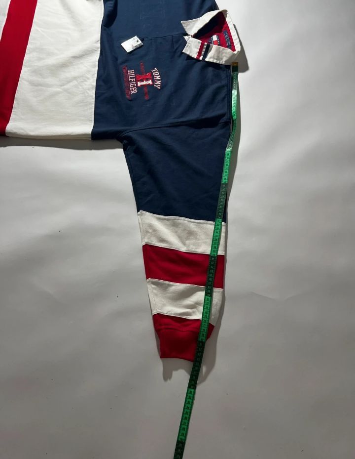 Tommy Hilfiger Vintage RARE 1996 Tommy Hilfiger Athletics Prodigy Polo Size US XL / EU 56 / 4 - 9 Thumbnail