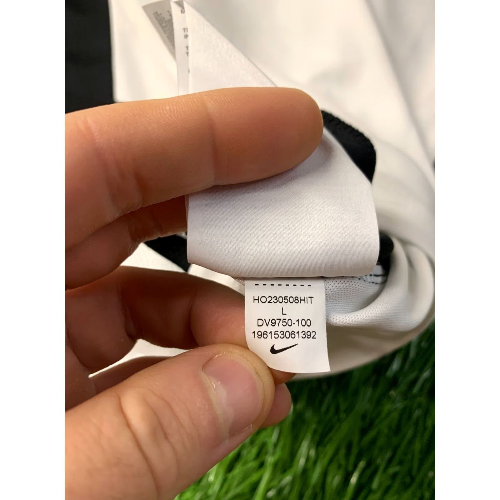 Nike Nike Academy Dri-Fit Original 2023 Men Football Shirt Jersey Tee Size L White and Black Short Sleeve Crew Neck T-Shirt Size US L / EU 52-54 / 3 - 7 Thumbnail