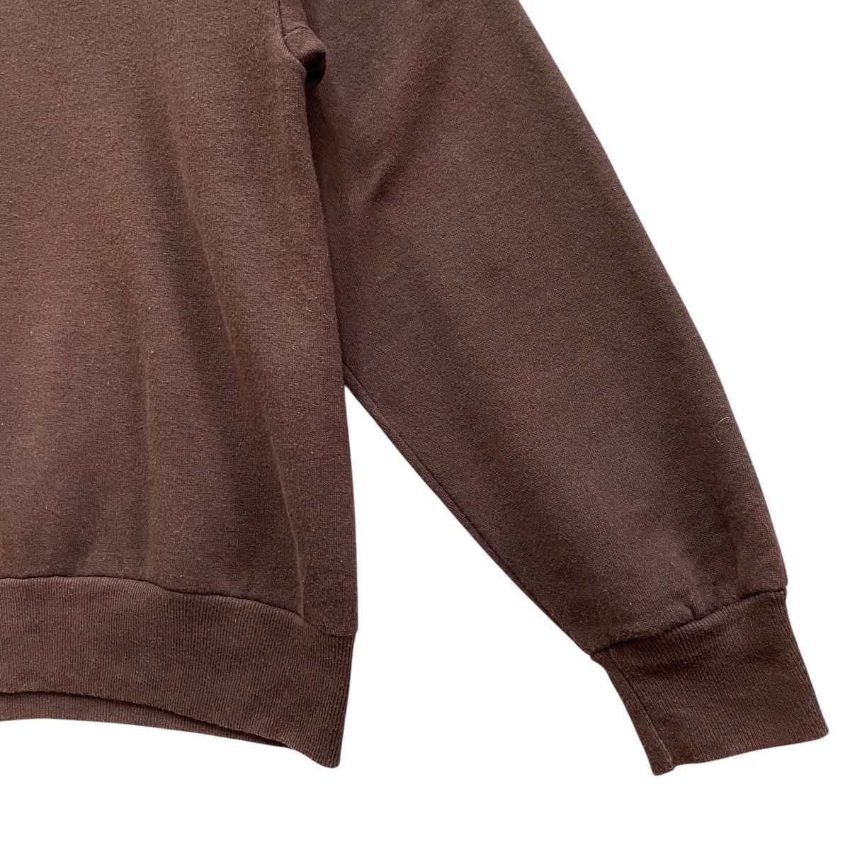 Vintage Vintage 90s Top Stitch Sweatshirt Double Collar Morning Sun Size US L / EU 52-54 / 3 - 5 Thumbnail
