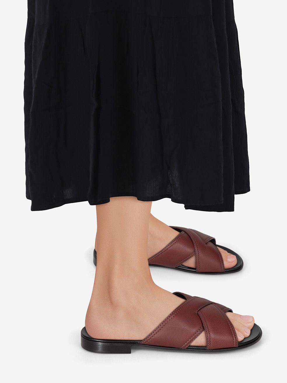 Giuseppe Zanotti Dark Brown Leather Flavio Sandals Size US 9.5 / IT 39.5 - 1 Thumbnail