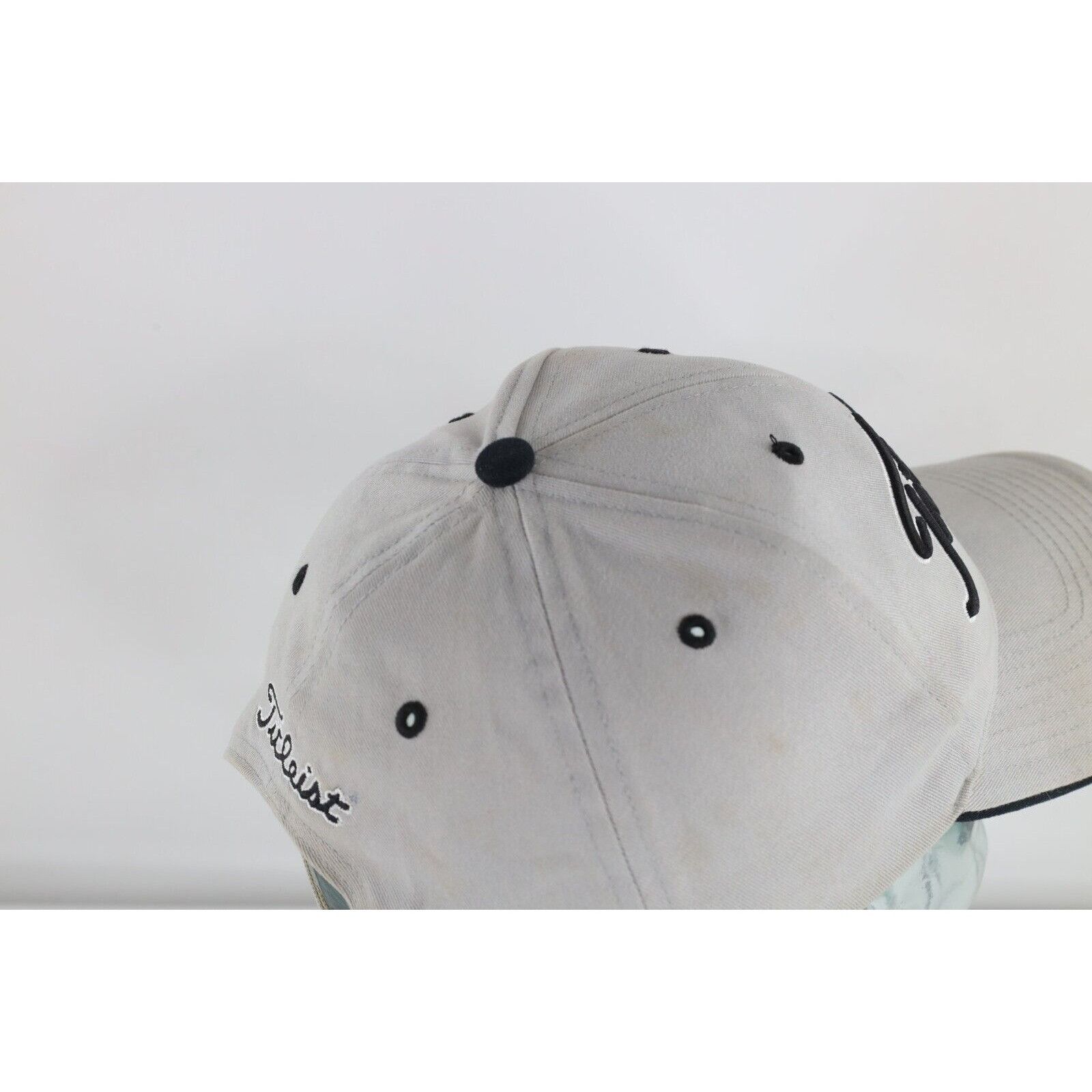 Titleist × Vintage Vintage Spell Out Distressed Titleist Golf Cotton Dad Hat Size ONE SIZE - 10 Thumbnail