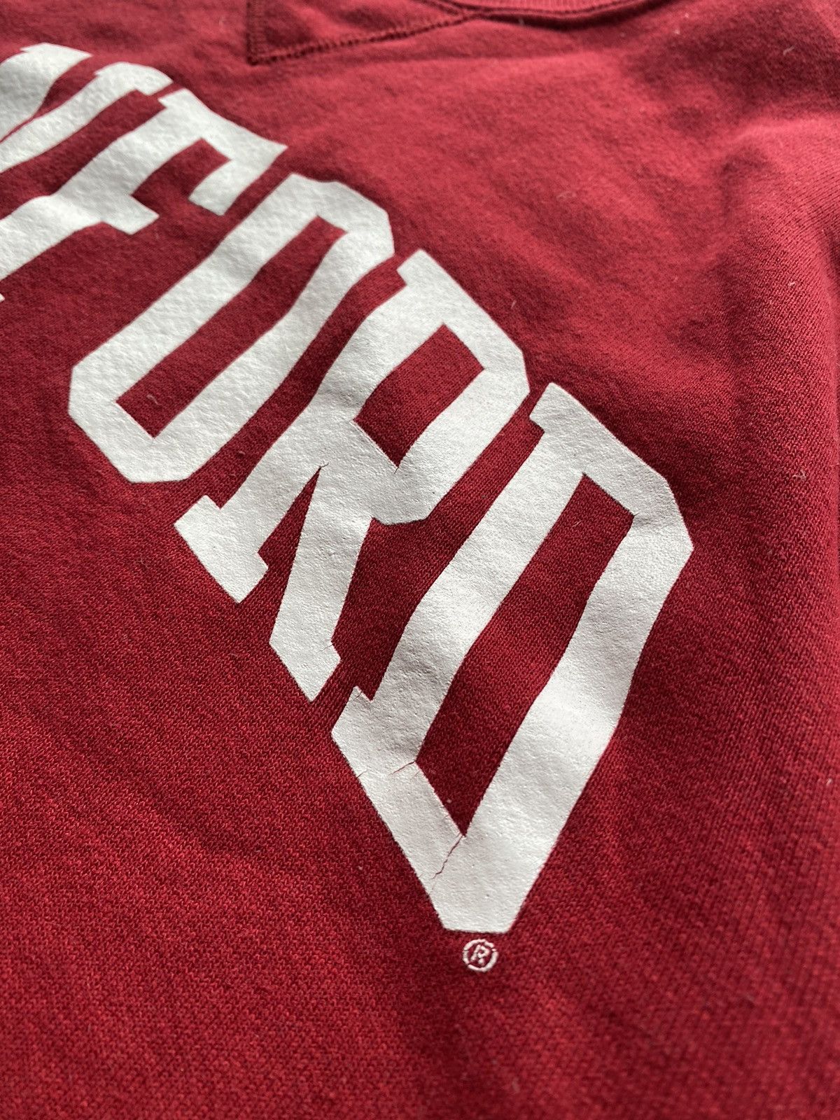 Russell Athletic × Vintage 🔥90s Russell Athletic Stanford Red Mens Sweatshirt Size US M / EU 48-50 / 2 - 6 Thumbnail
