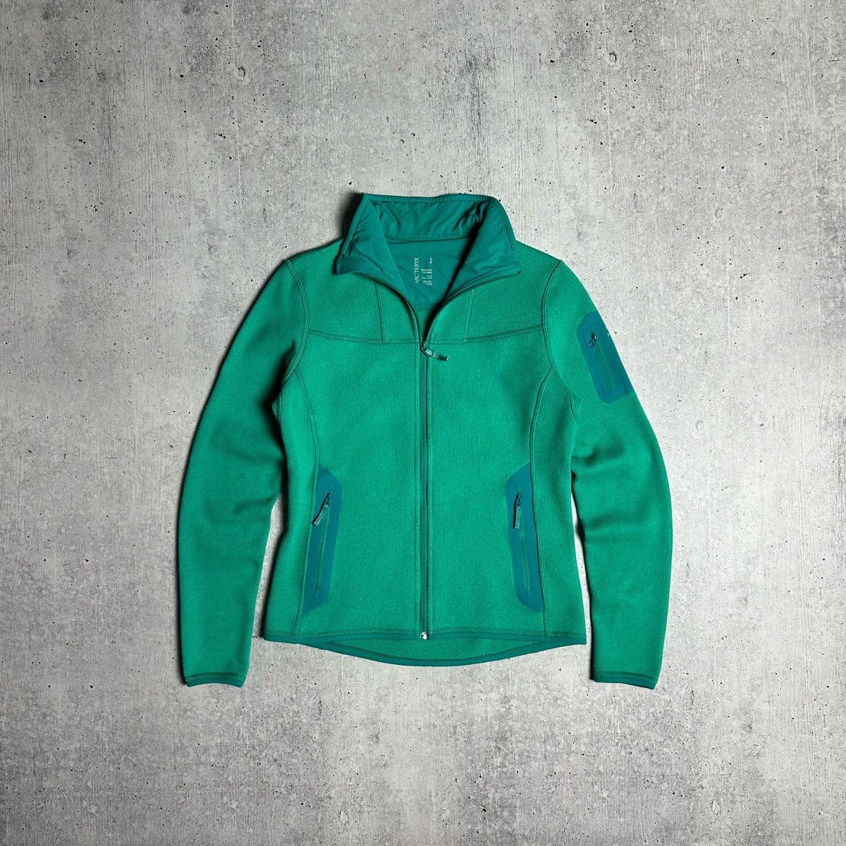 Arc'teryx Arcteryx Hoodie Zip Up Fleece Jacket Turquoise Colour Size S / US 4 / IT 40 - 3 Thumbnail