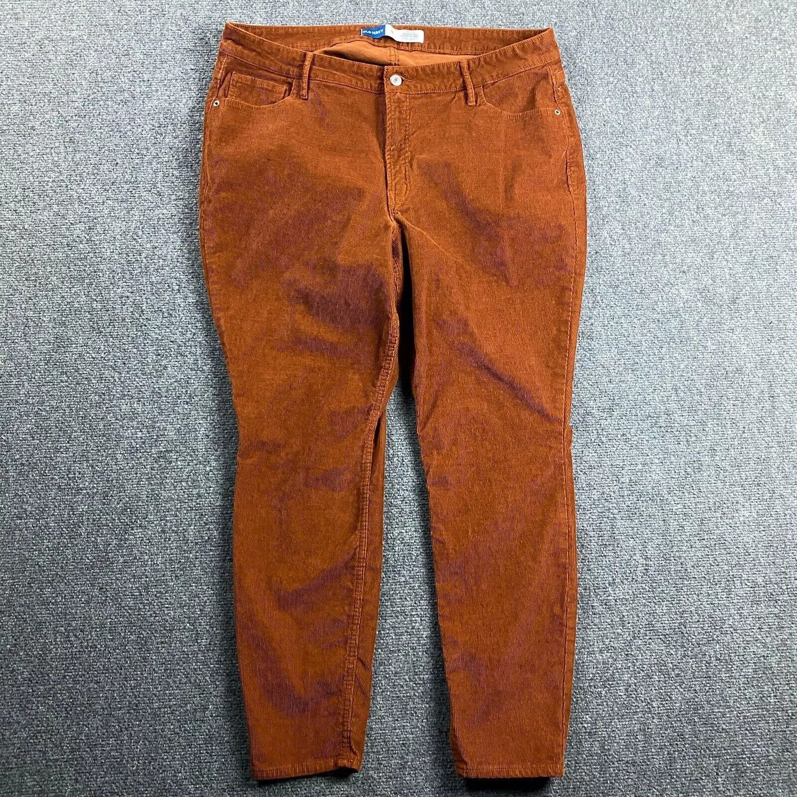 Old Navy Old Navy Pants Women's 18 Corduroy Rockstar Super Skinny Size 40" / US 18 - 1 Thumbnail