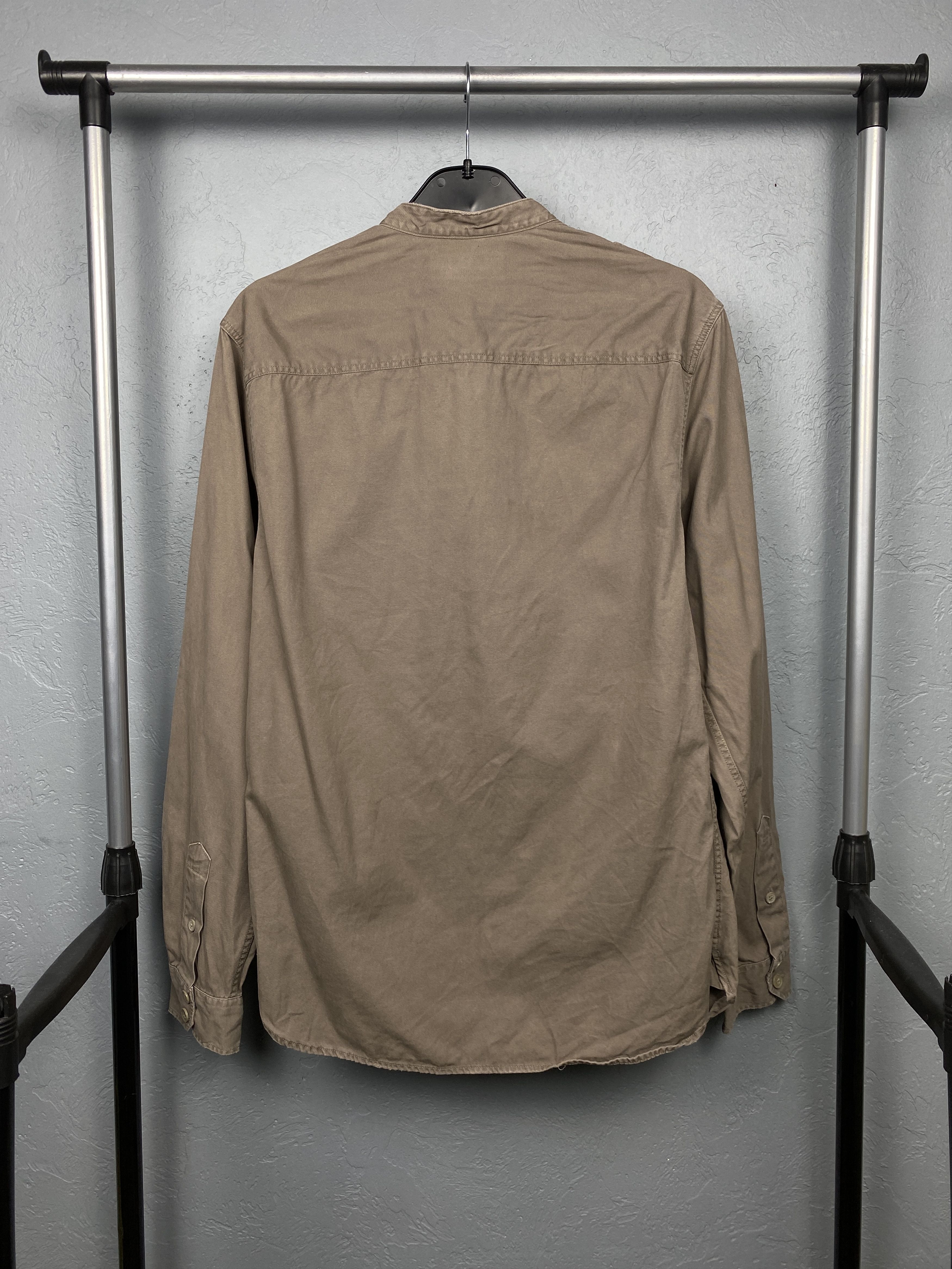 Allsaints Allsaints Vintage Mens Colarless Privateer LS Shirt Size US M / EU 48-50 / 2 - 5 Thumbnail