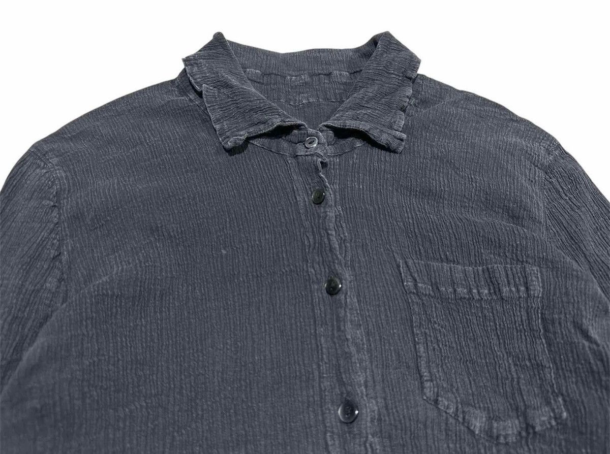 Issey Miyake 🔥Vintage Tsumori Chisato Issey Miyake Pleated Wrinkled Shirt Size M / US 6-8 / IT 42-44 - 5 Thumbnail