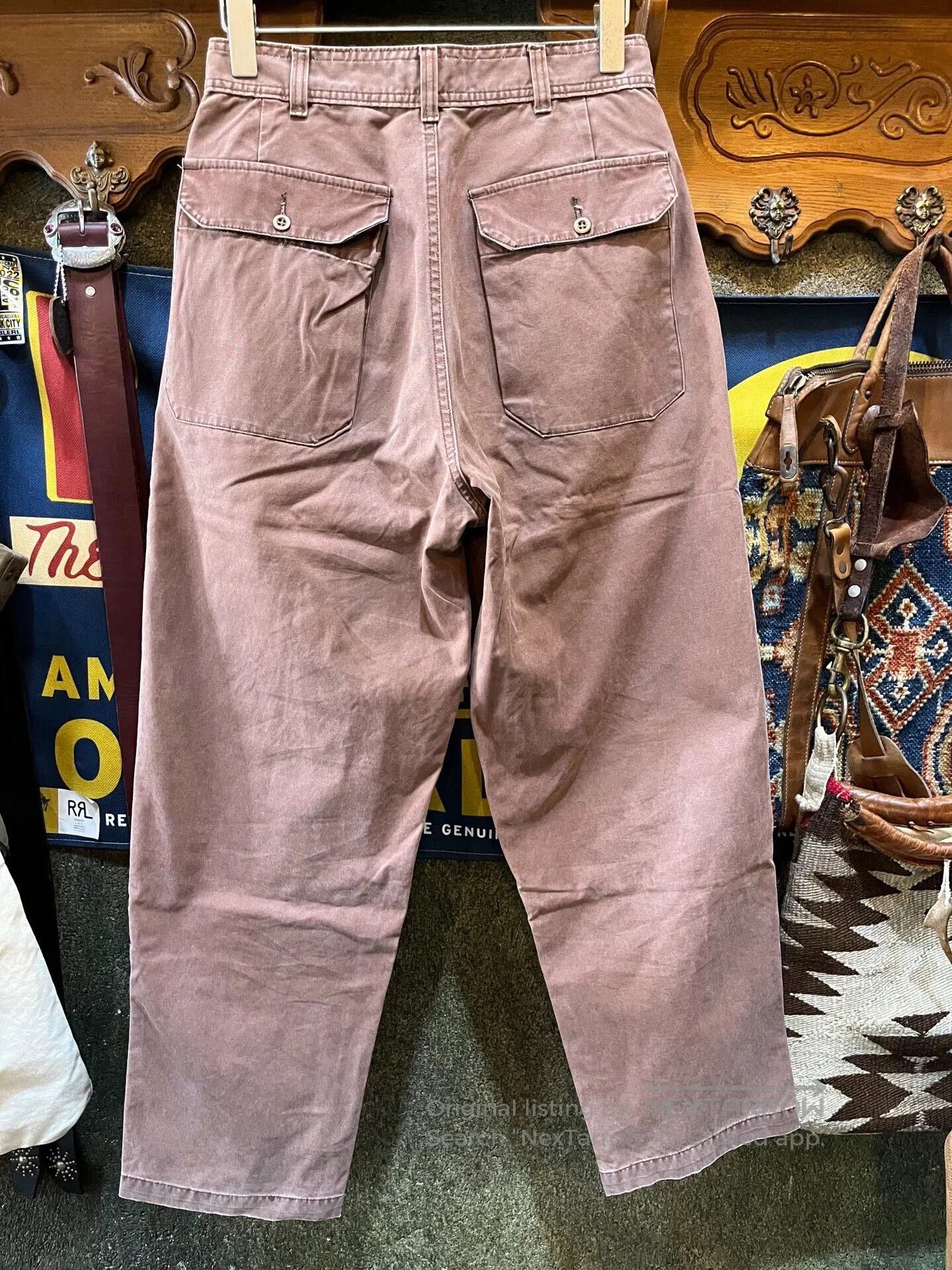 RRL Ralph Lauren RRL Vintage Casual Pants. Size US 30 / EU 46 - 2 Thumbnail