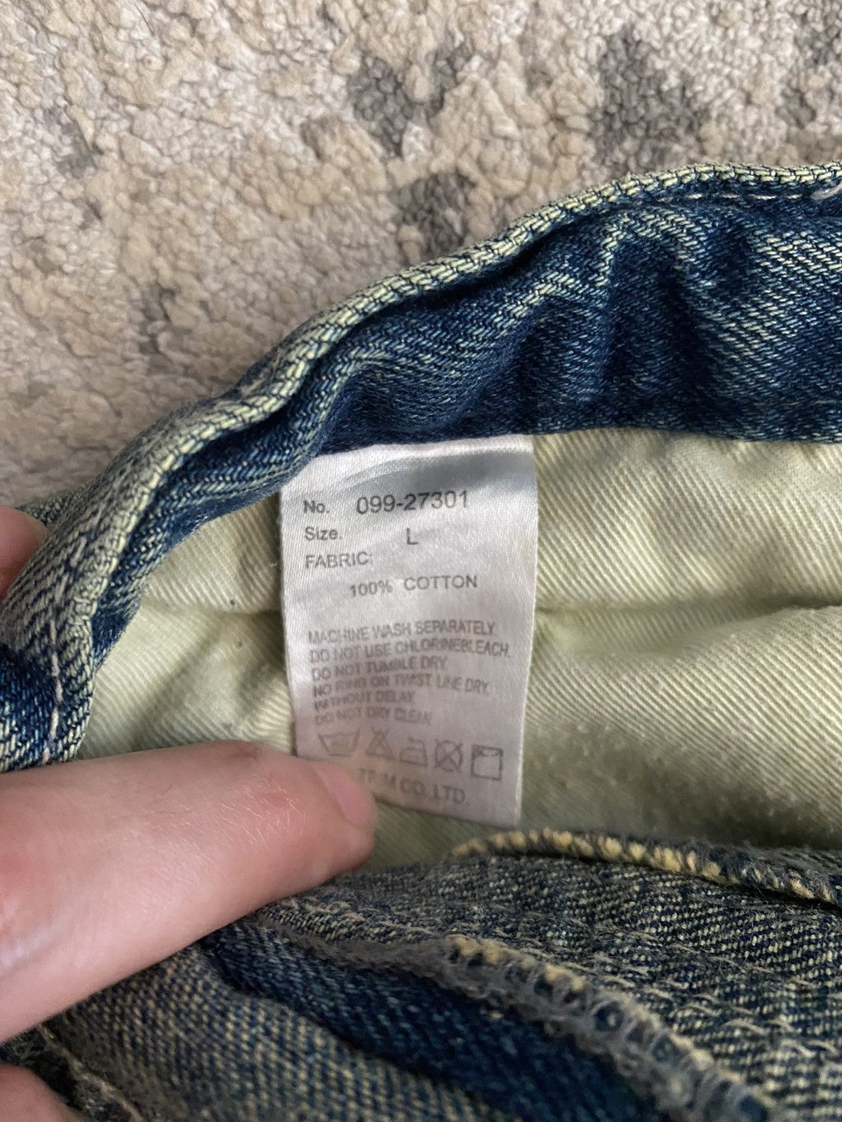 JACKROSE Jack Rose Luv Maison - Painter Flared Low Waist Jeans Size US 29 - 13 Thumbnail