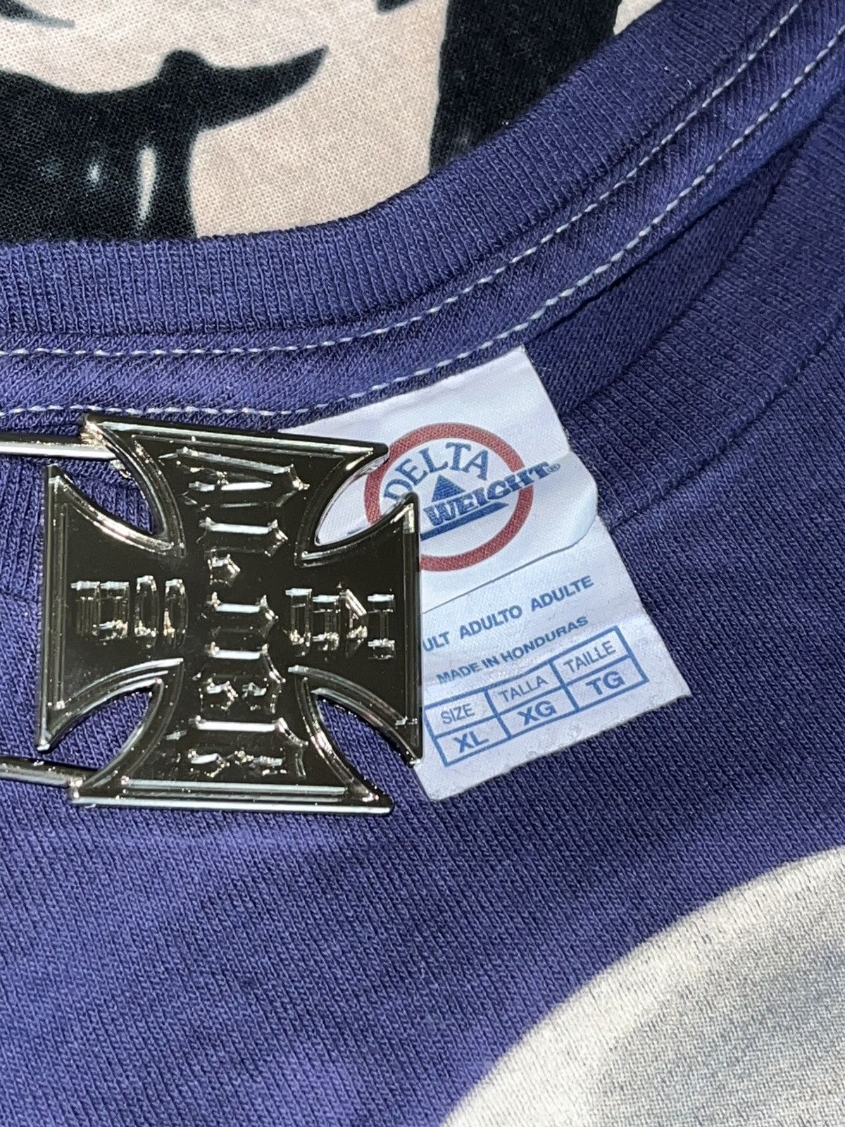 Vintage Crazy Y2K Faded Thrashed Skater Grunge Goth Horror Clown Tee Size US XL / EU 56 / 4 - 3 Thumbnail