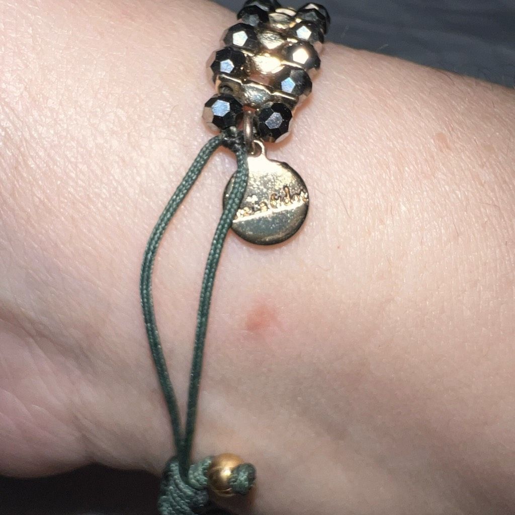 Other Stella & Dot Double Row Faceted Bead with Deep Green String Size ONE SIZE - 5 Thumbnail