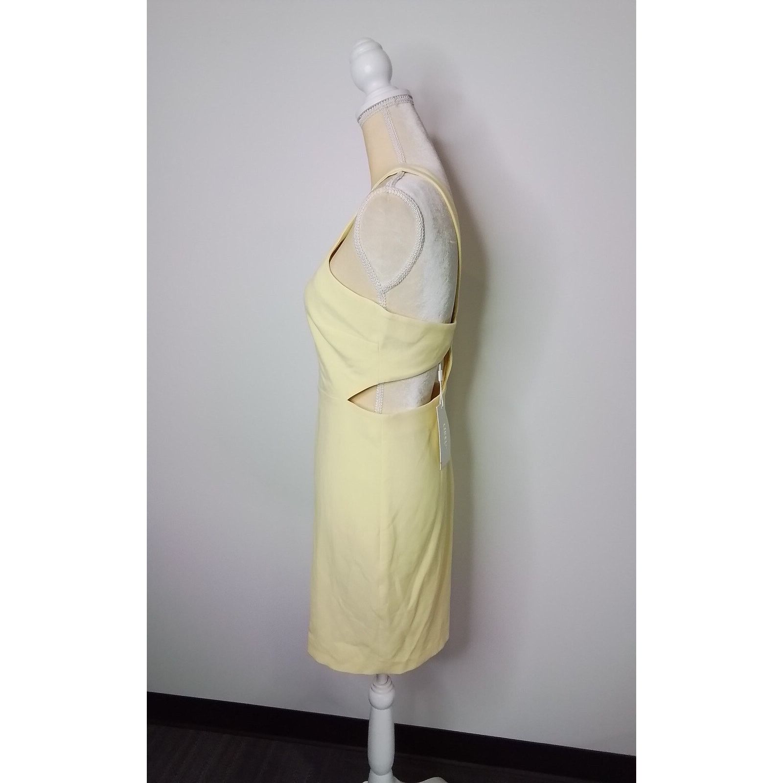 LIKELY Likely Arcadia Dress Women's 8 NWT Yellow Size M / US 6-8 / IT 42-44 - 4 Thumbnail