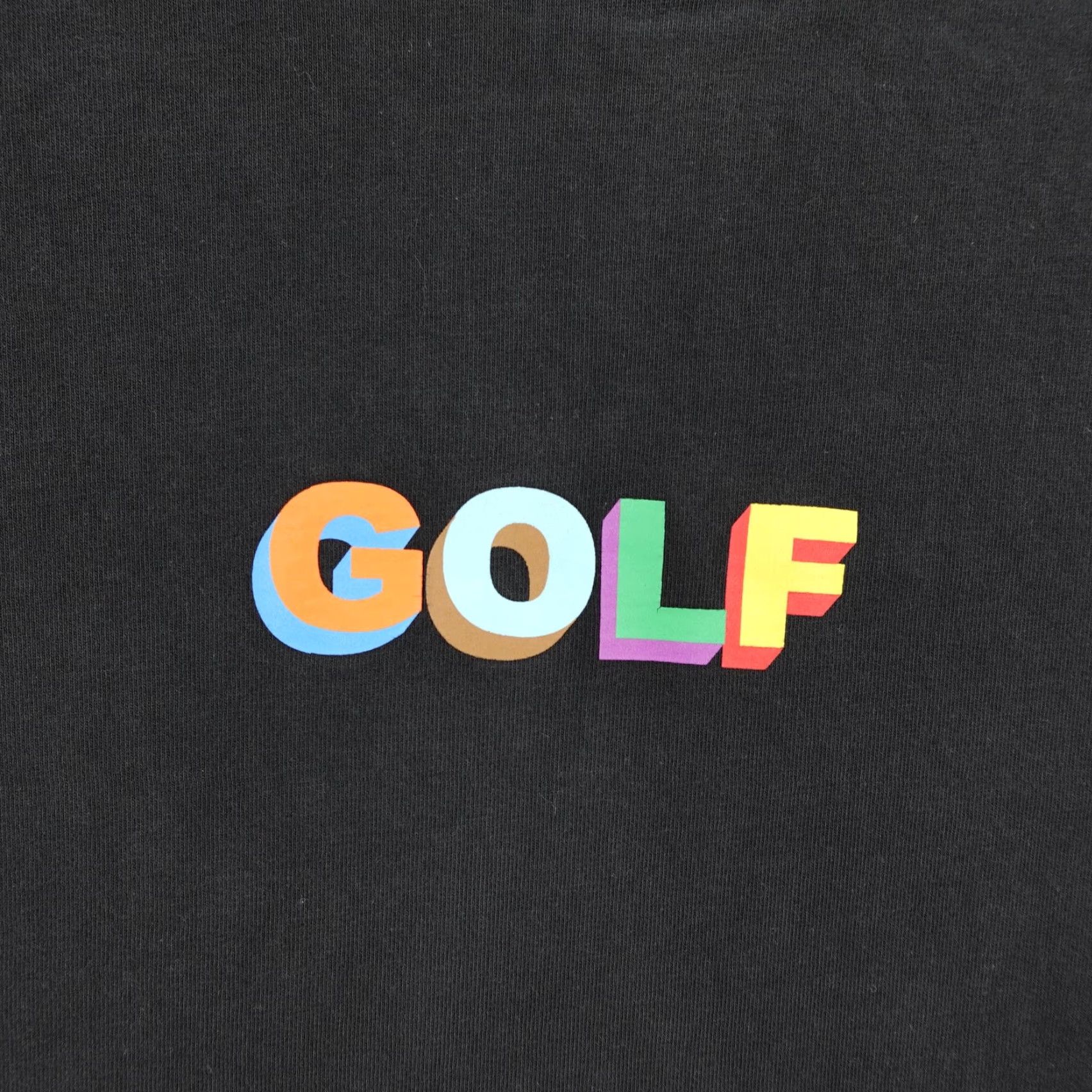 Golf Wang VINTAGE Golf Wang Shirt Mens M Black 3D Logo Tee Hip Hop Tyler The Creator Mens Shirt Black 3D Logo Tee Size US M / EU 48-50 / 2 - 3 Thumbnail