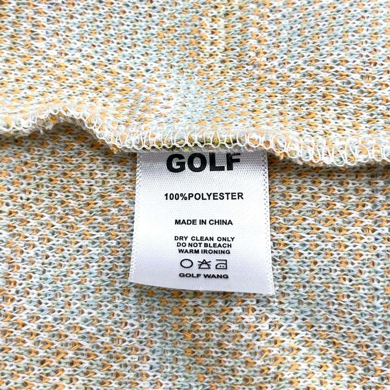 Golf Wang Golf Wang Stripe Knit Polo Cream Combo Wavy Pattern Large Size US L / EU 52-54 / 3 - 8 Thumbnail