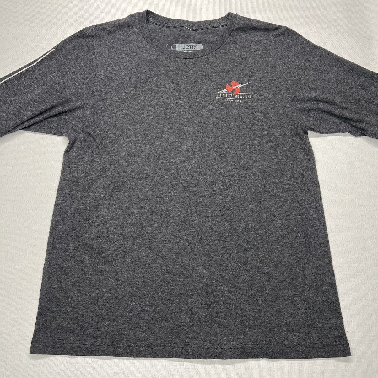 Other Jetty Tee Shirt Grey Graphic Marine Fishing Boat Y2K Size US L / EU 52-54 / 3 - 2 Thumbnail