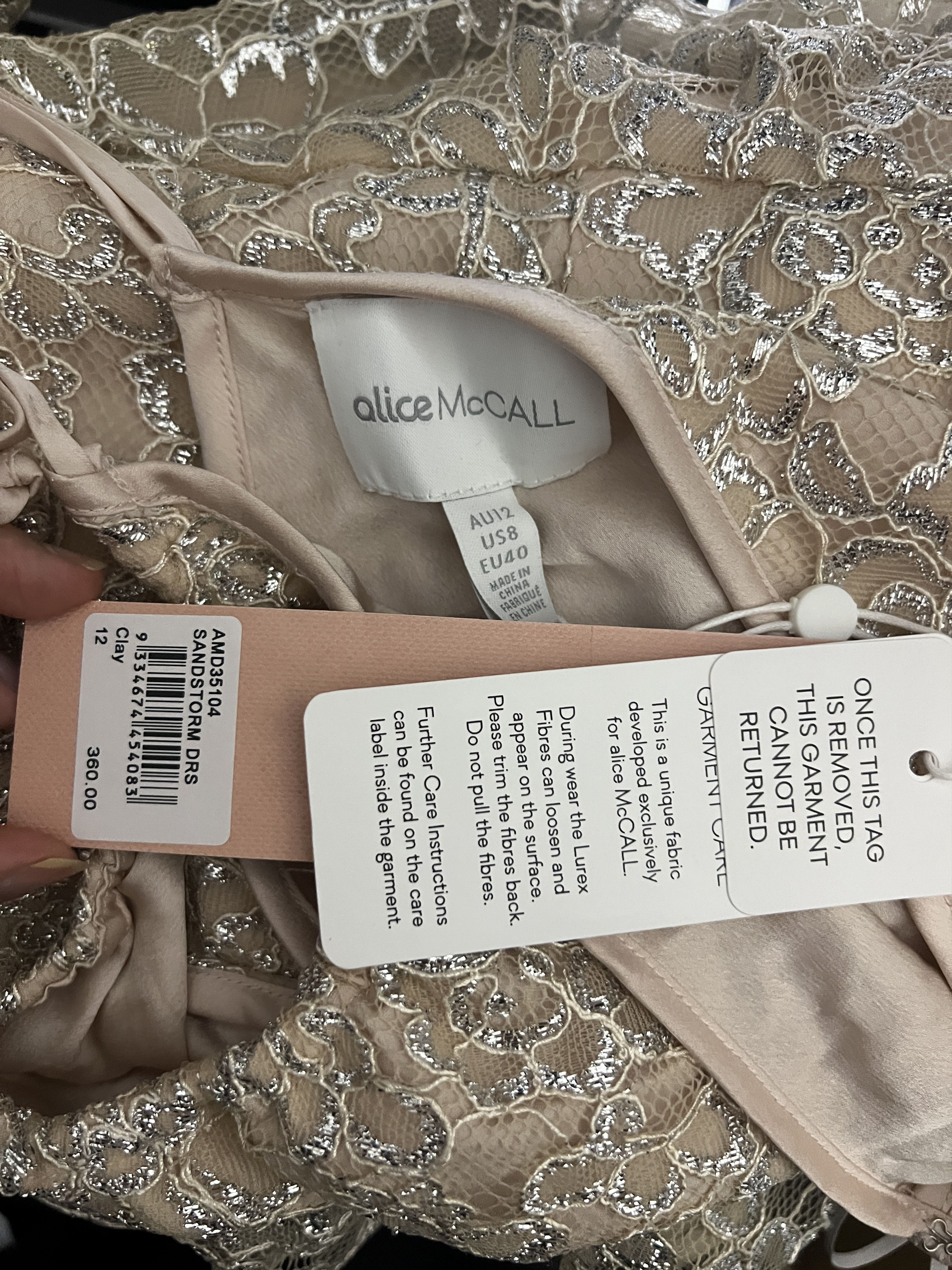 Alice McCall SANDSTORM MINI DRESS Size M / US 6-8 / IT 42-44 - 6 Thumbnail