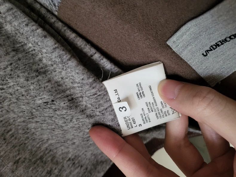 Undercover undercover Patchwork cotton-padded jacket with sleeves and Size US L / EU 52-54 / 3 - 4 Thumbnail