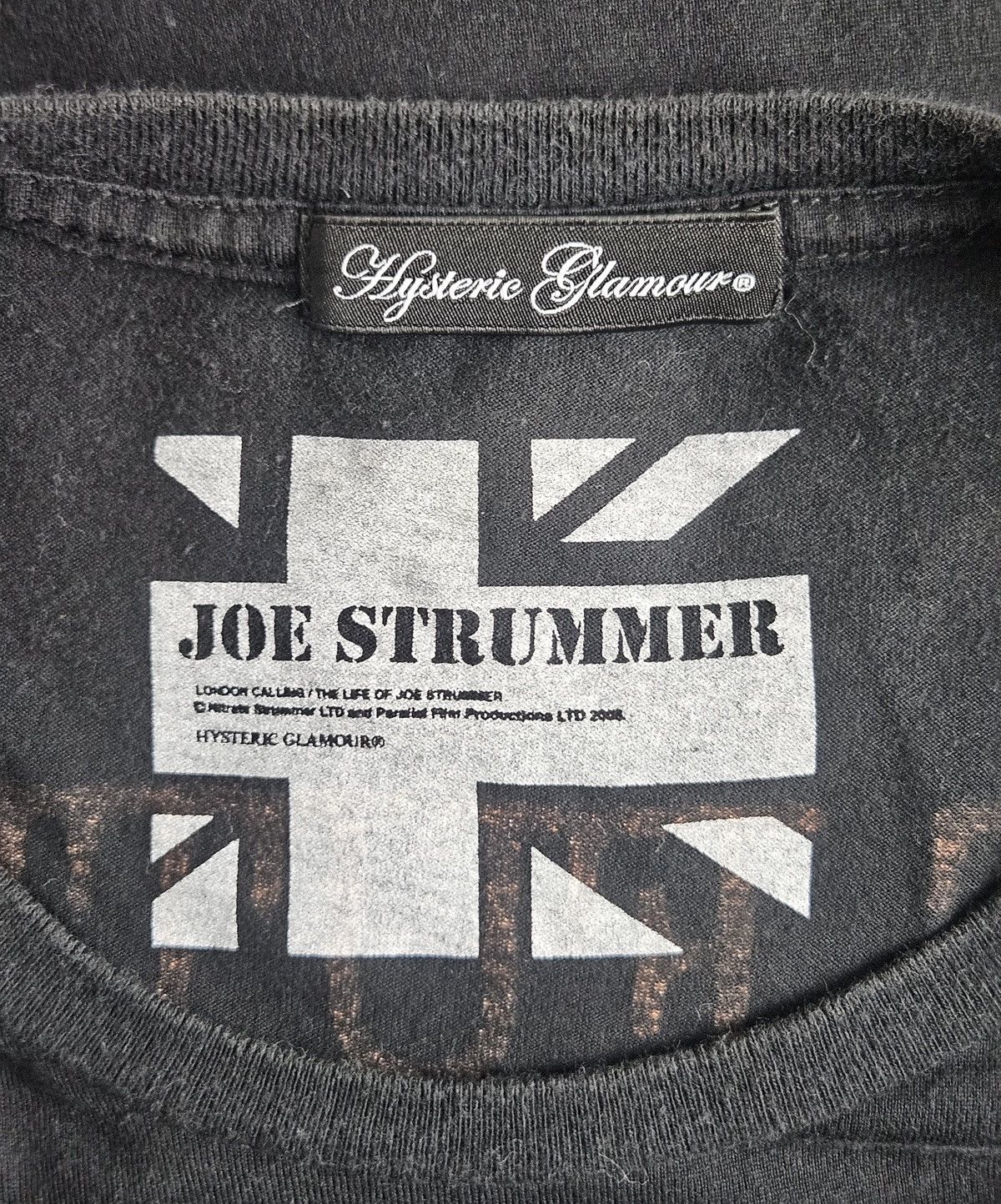 Hysteric Glamour Hysteric Glamour Joe Strummer The Clash sho kikuchi tee Size XS / US 0-2 / IT 36-38 - 4 Thumbnail
