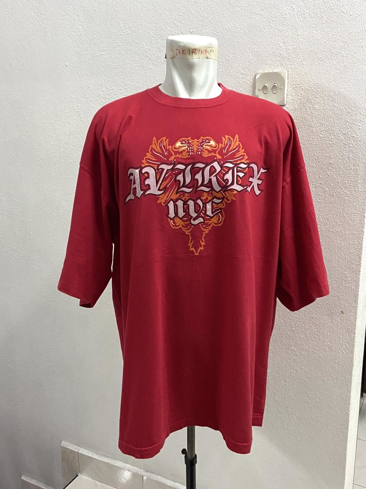 Avirex VINTAGE AVIREX VARSITY NYC GRAPHICS TER Size US XXL / EU 58 / 5 - 2 Thumbnail