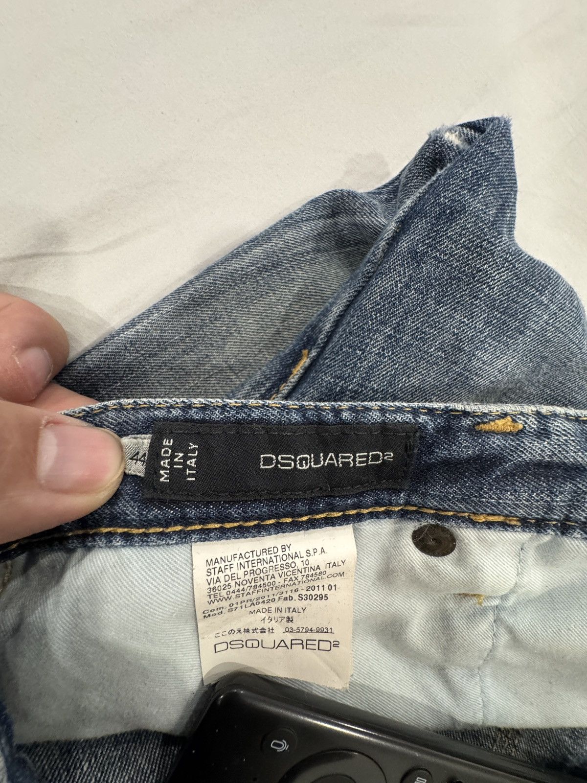 Dsquared2 DSQ2 jeans men size 44 Size US 30 / EU 46 - 4 Thumbnail