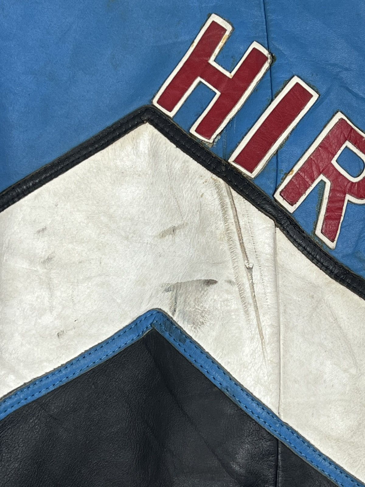 Japanese Brand 90s Vintage Racing Team Series Yamaha Dunlop Leather Jacket Size US M / EU 48-50 / 2 - 8 Thumbnail