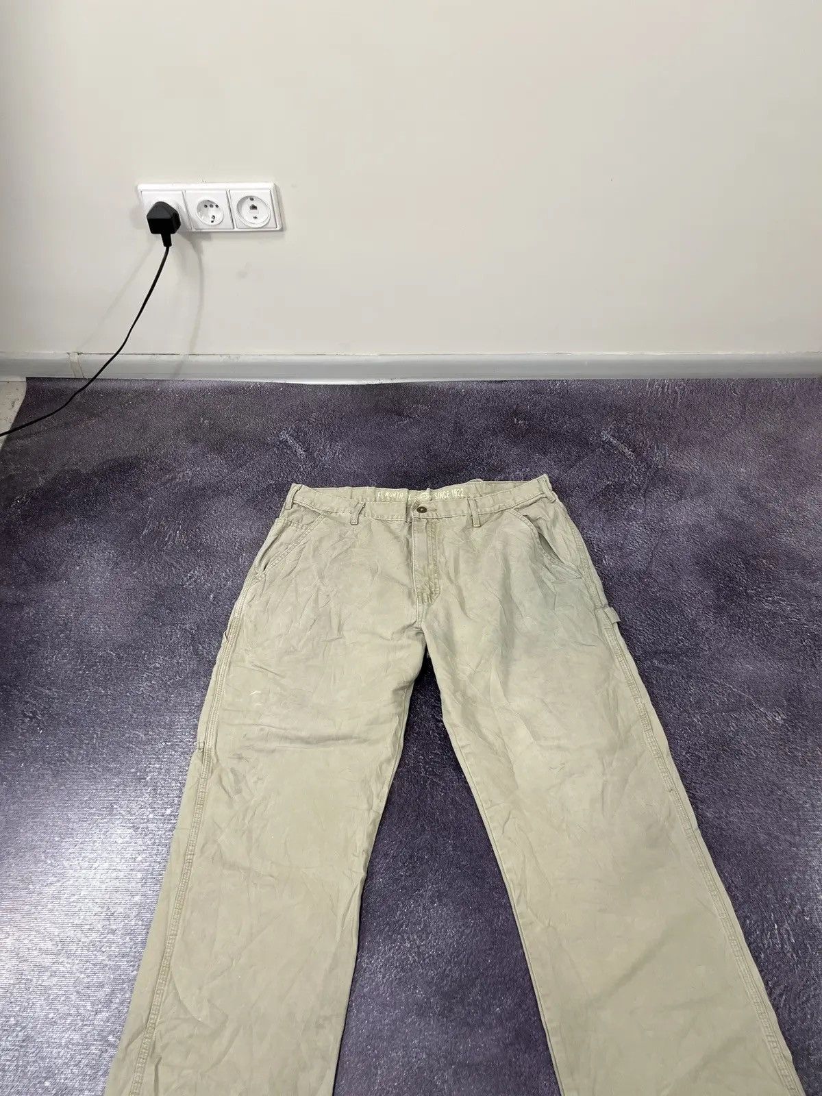 Dickies × Vintage Vintage Dickies Y2K American Hype Work Carpenter Baggy Pants Size US 38 / EU 54 - 8 Thumbnail