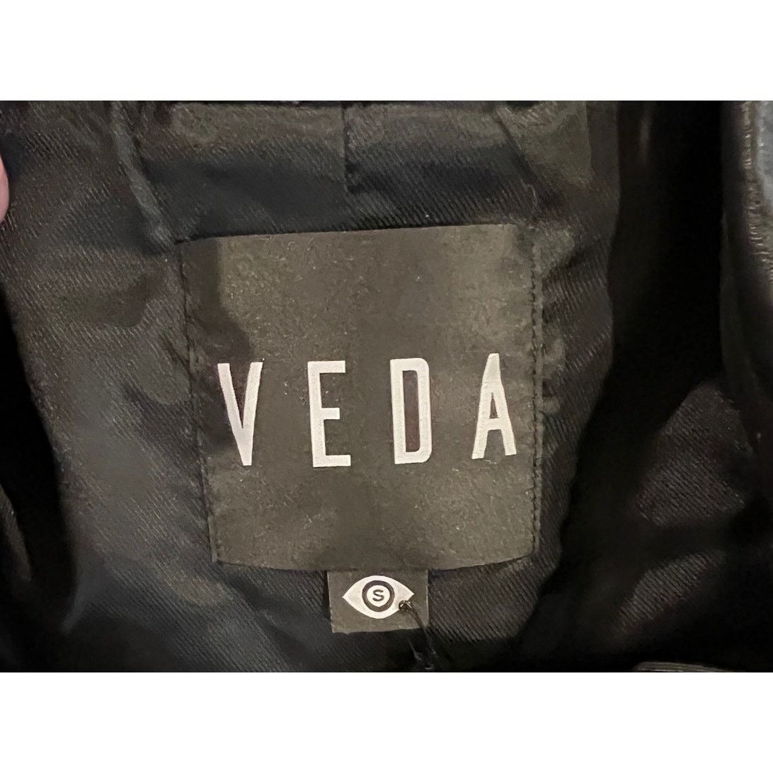 VEDA Veda 'Calder' Suede & Leather Jacket Size Small Size M / US 6-8 / IT 42-44 - 7 Thumbnail